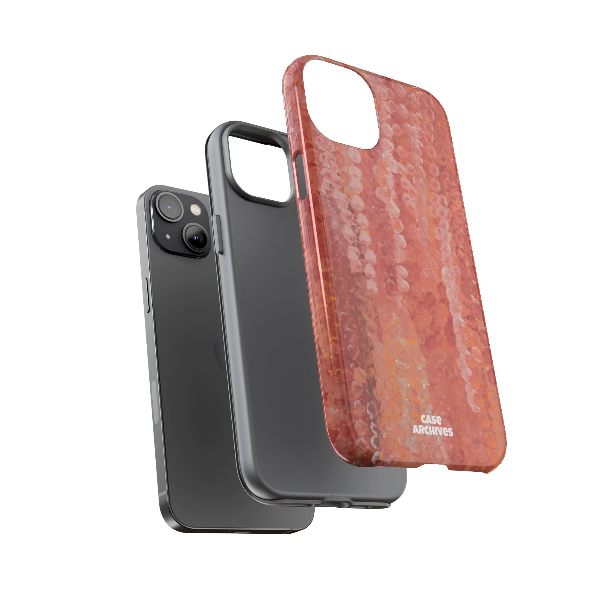 Sequin Coral Tough Phone Case