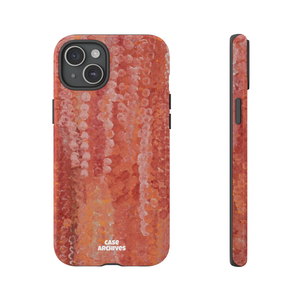 Sequin Coral Tough Phone Case