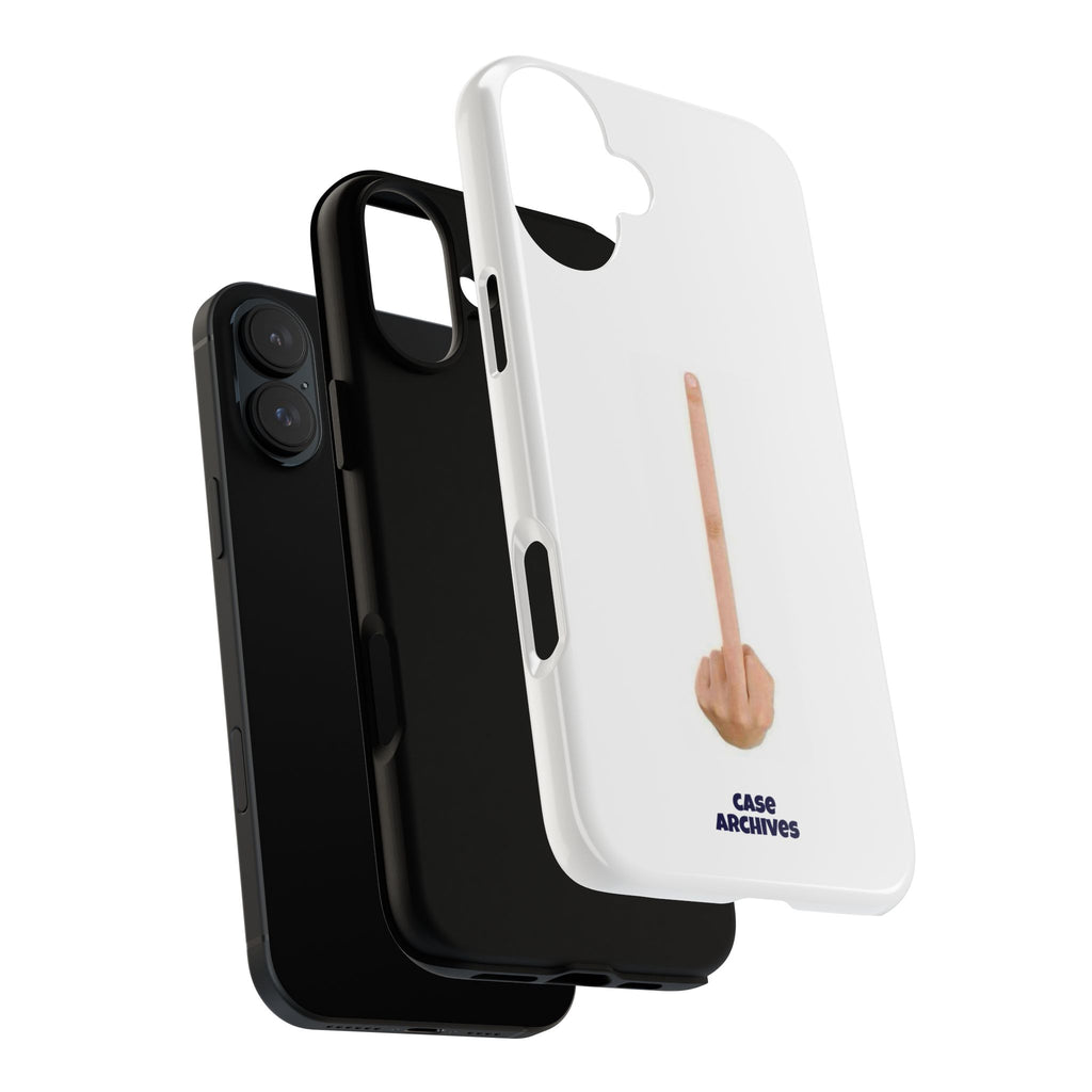Phone Case — Minimalist Middle Finger Design (Case Archives)