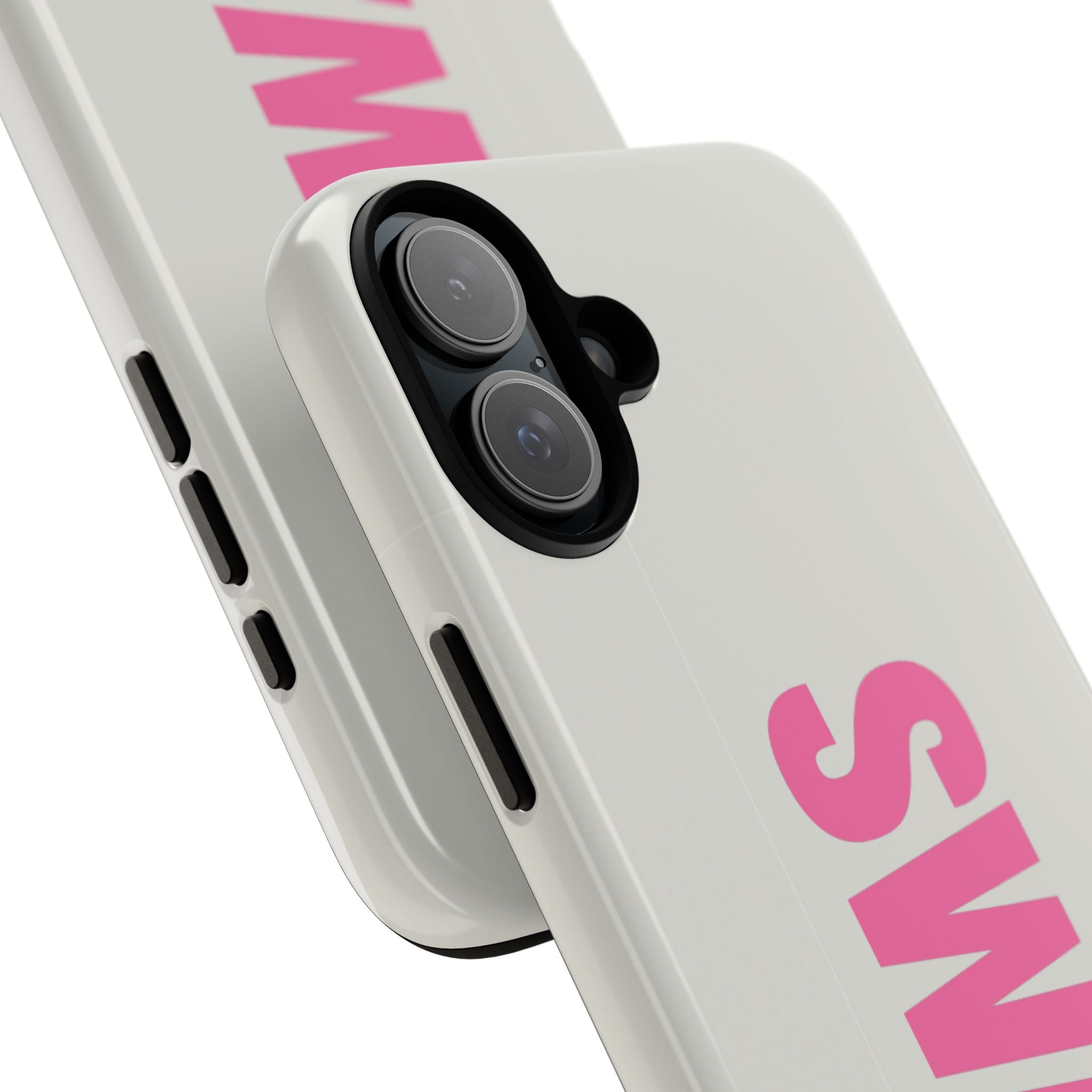 SWAG Phone Case — Bold Pink Vertical Text Tough Case