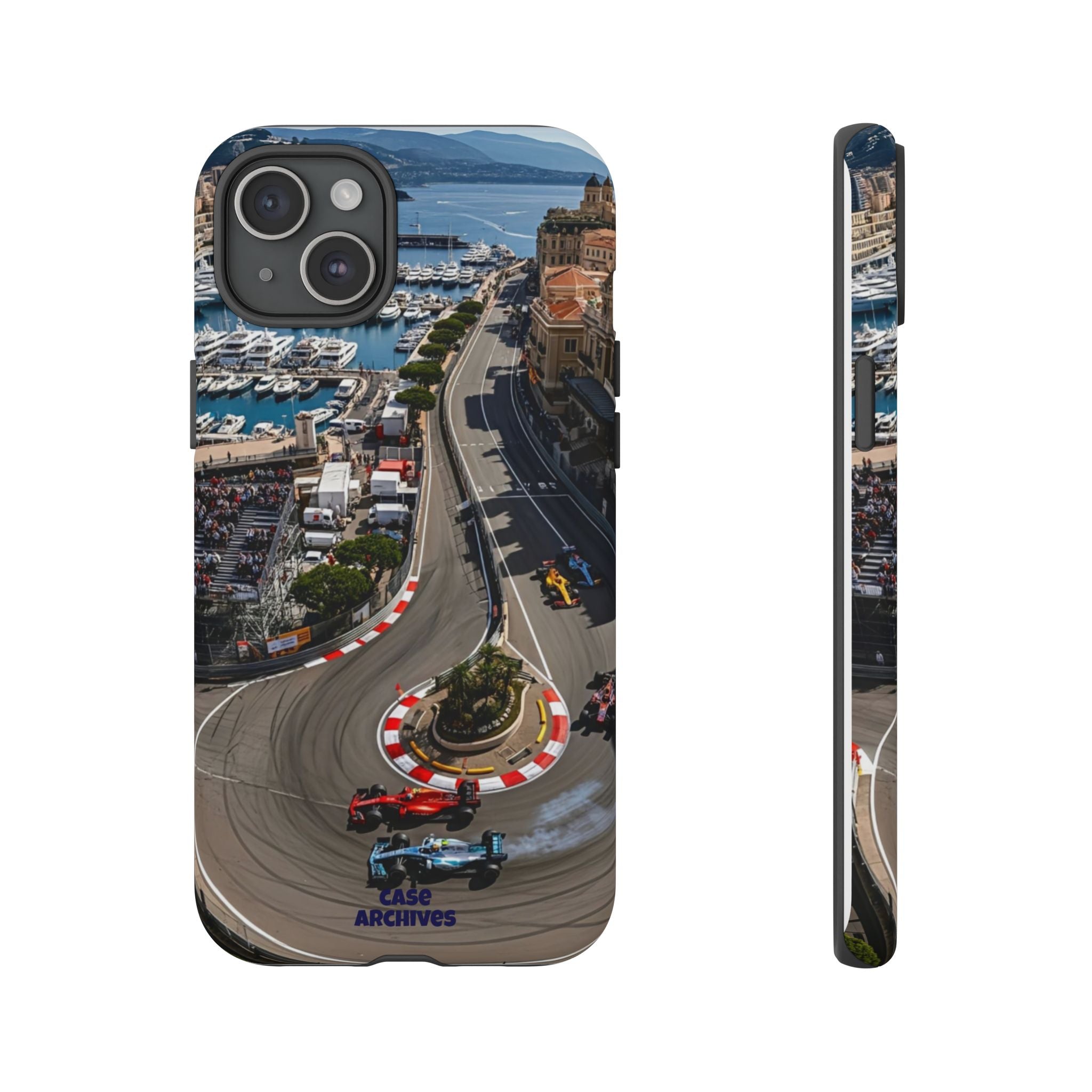 F1 Circuit Phone Case – Monaco Grand Prix Track Design