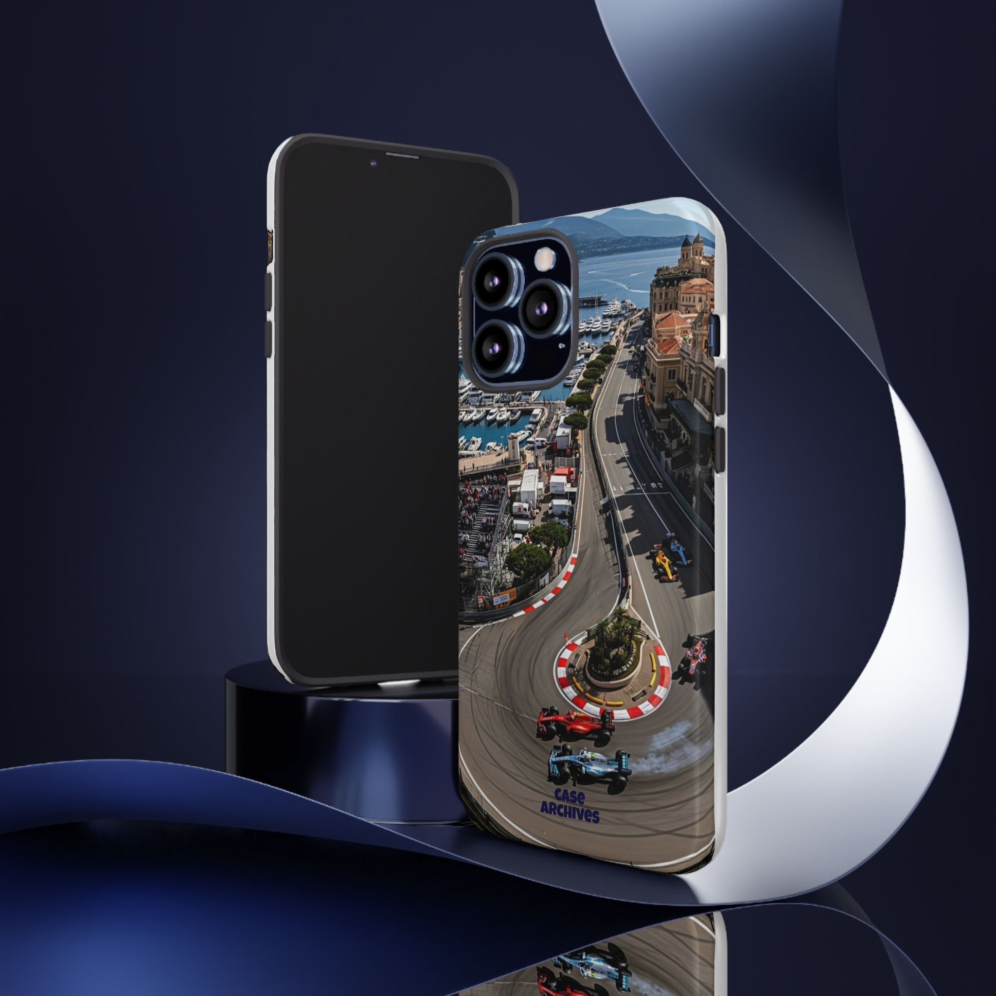 F1 Circuit Phone Case – Monaco Grand Prix Track Design