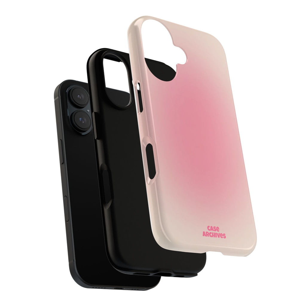 Tough Case – Pink Ombre Protective Phone Case