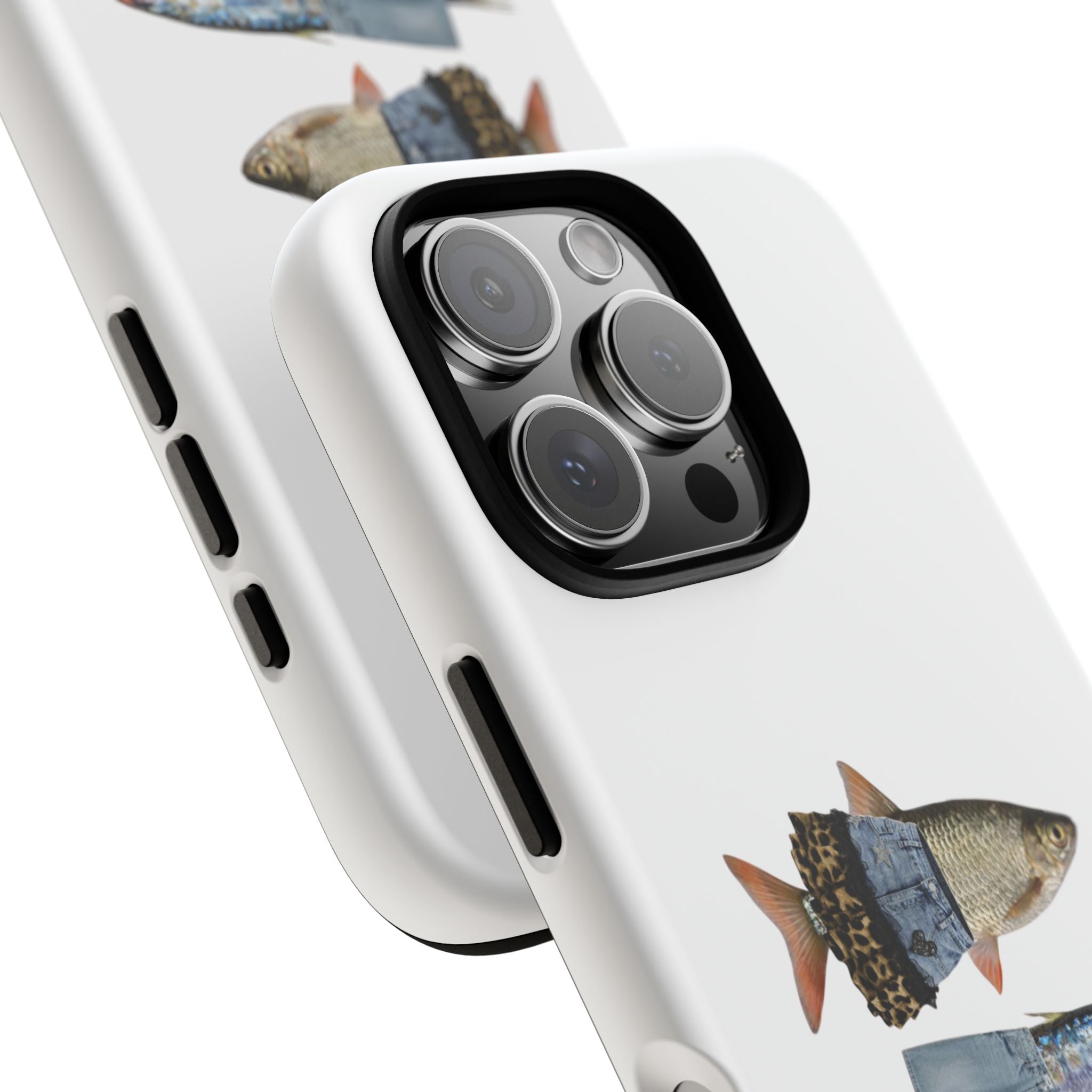 Fish Trio Phone Case — 'Case Archives' Protective iPhone Cover