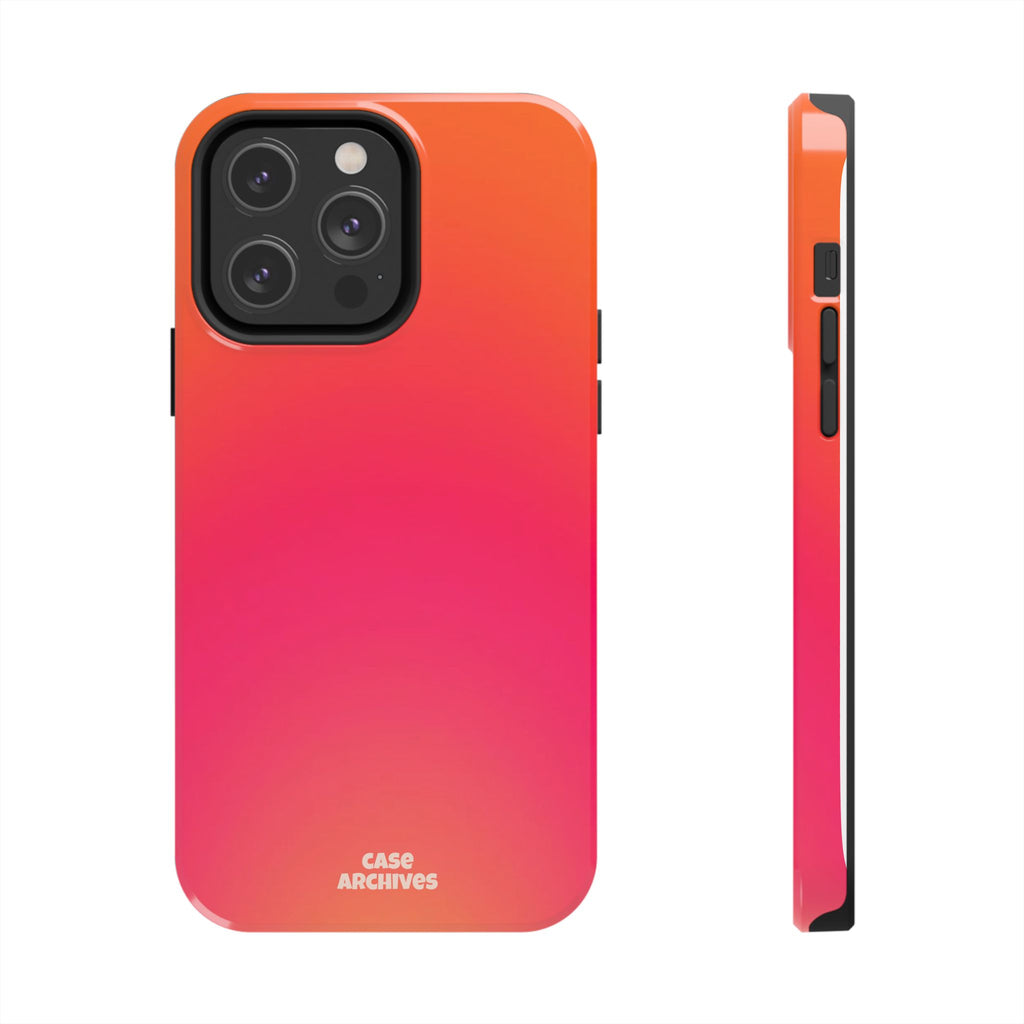 Gradient Tough Phone Case — Sunset Ombre Protective Phone Cover