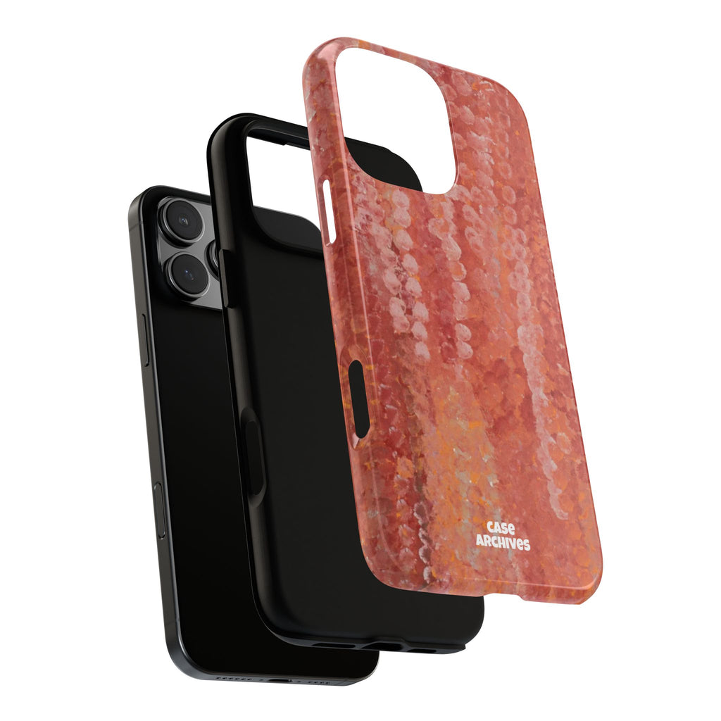 Sequin Coral Tough Phone Case