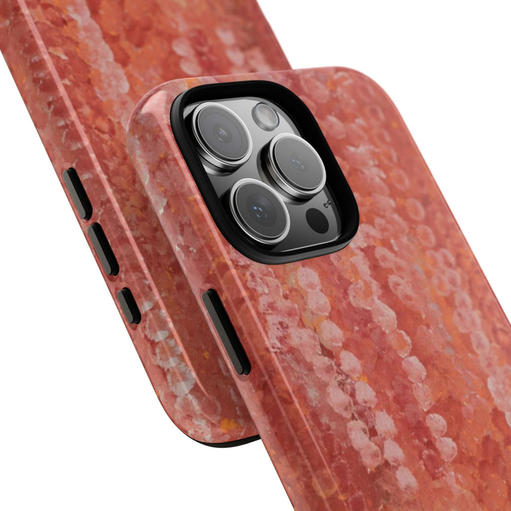 Sequin Coral Tough Phone Case