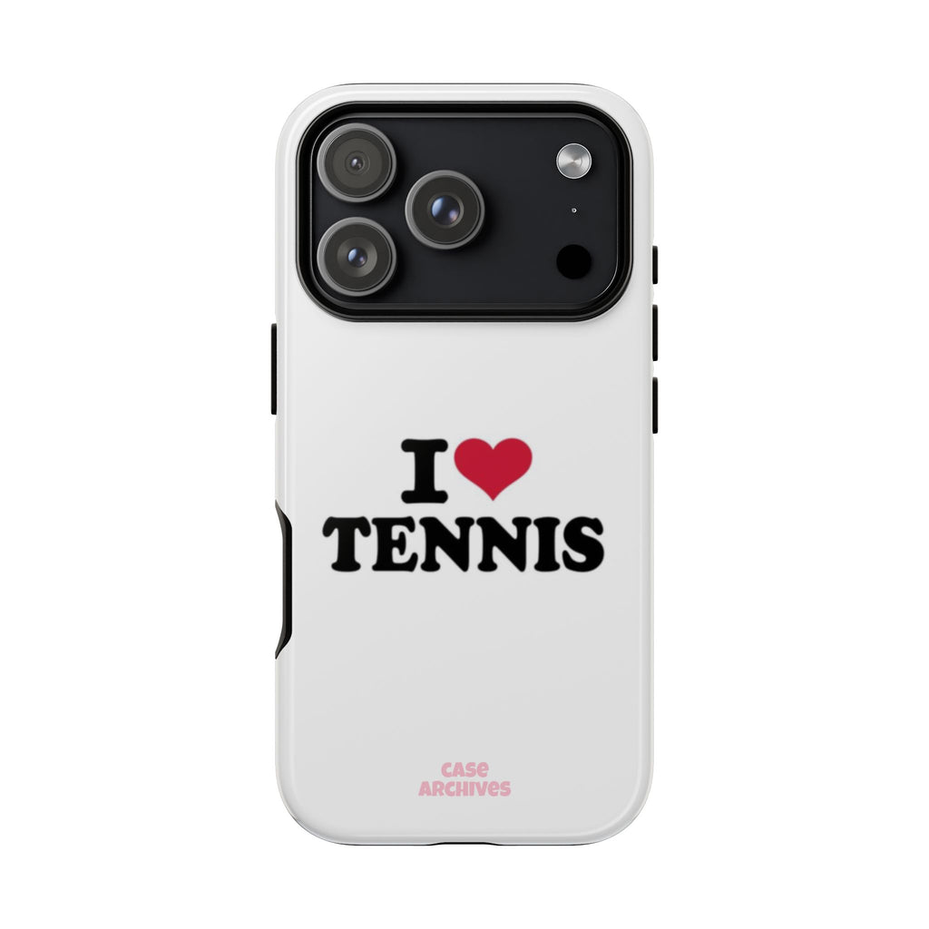 I LOVE  Tennis Phone Case