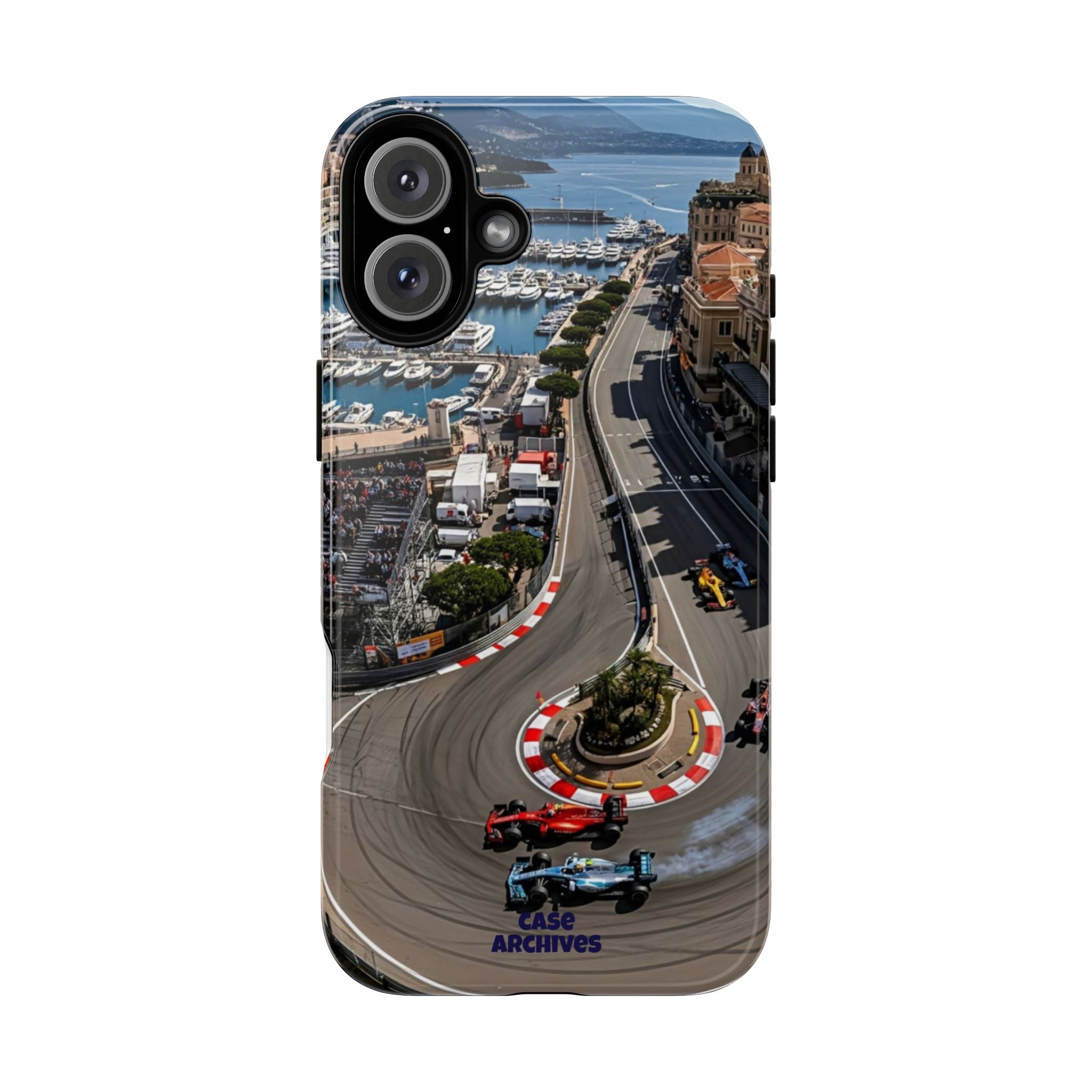 F1 Circuit Phone Case – Monaco Grand Prix Track Design