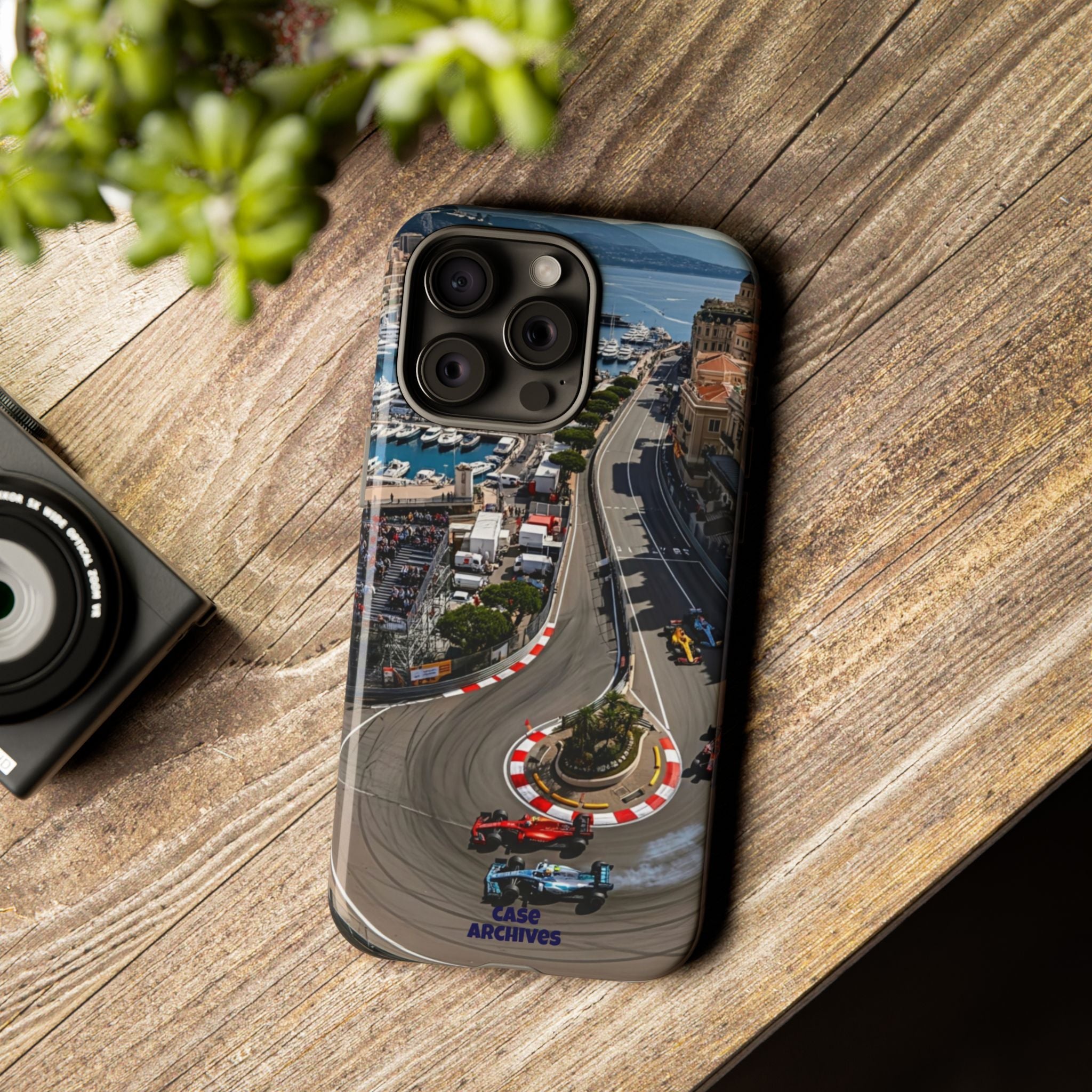 F1 Circuit Phone Case – Monaco Grand Prix Track Design