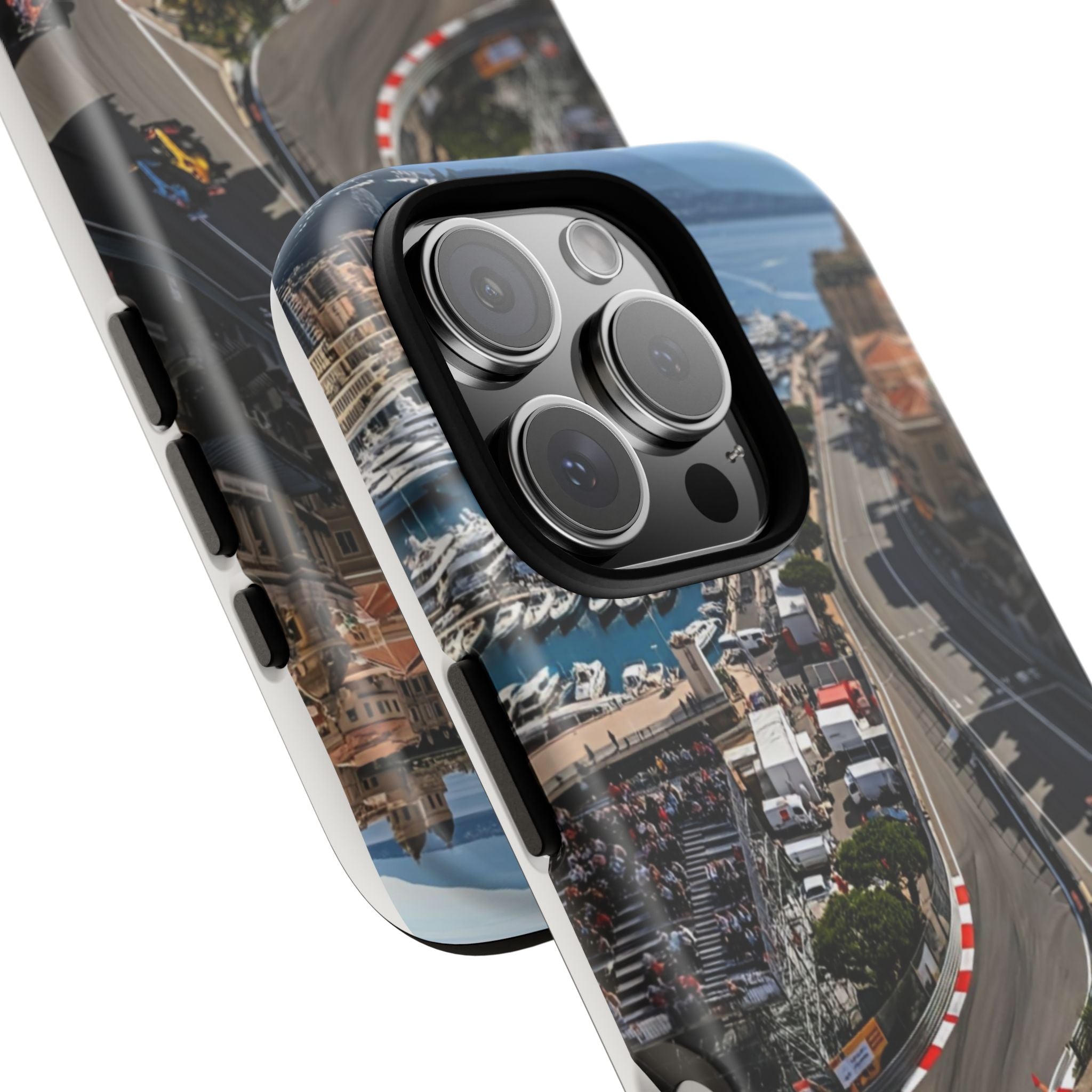 F1 Circuit Phone Case – Monaco Grand Prix Track Design