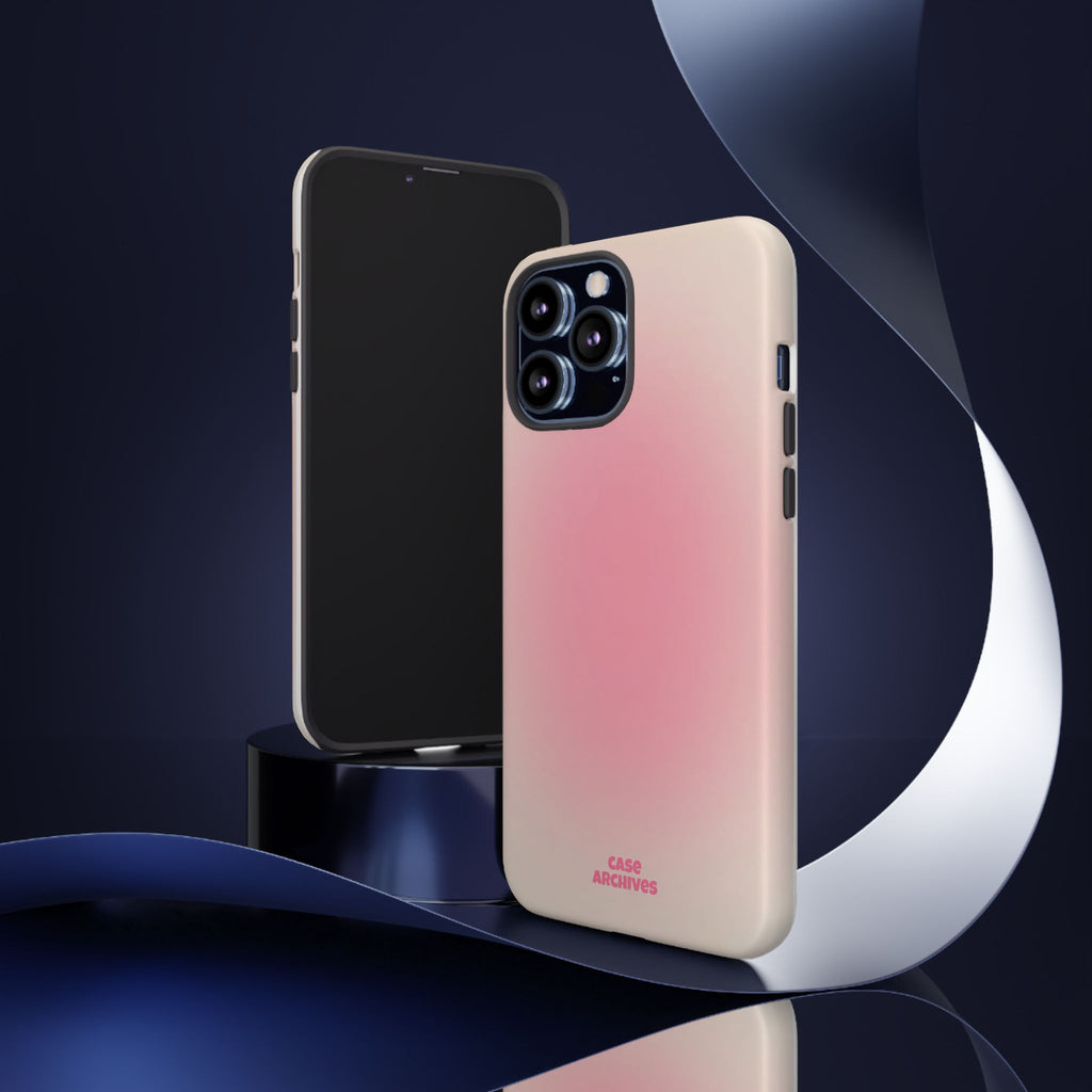 Tough Case – Pink Ombre Protective Phone Case