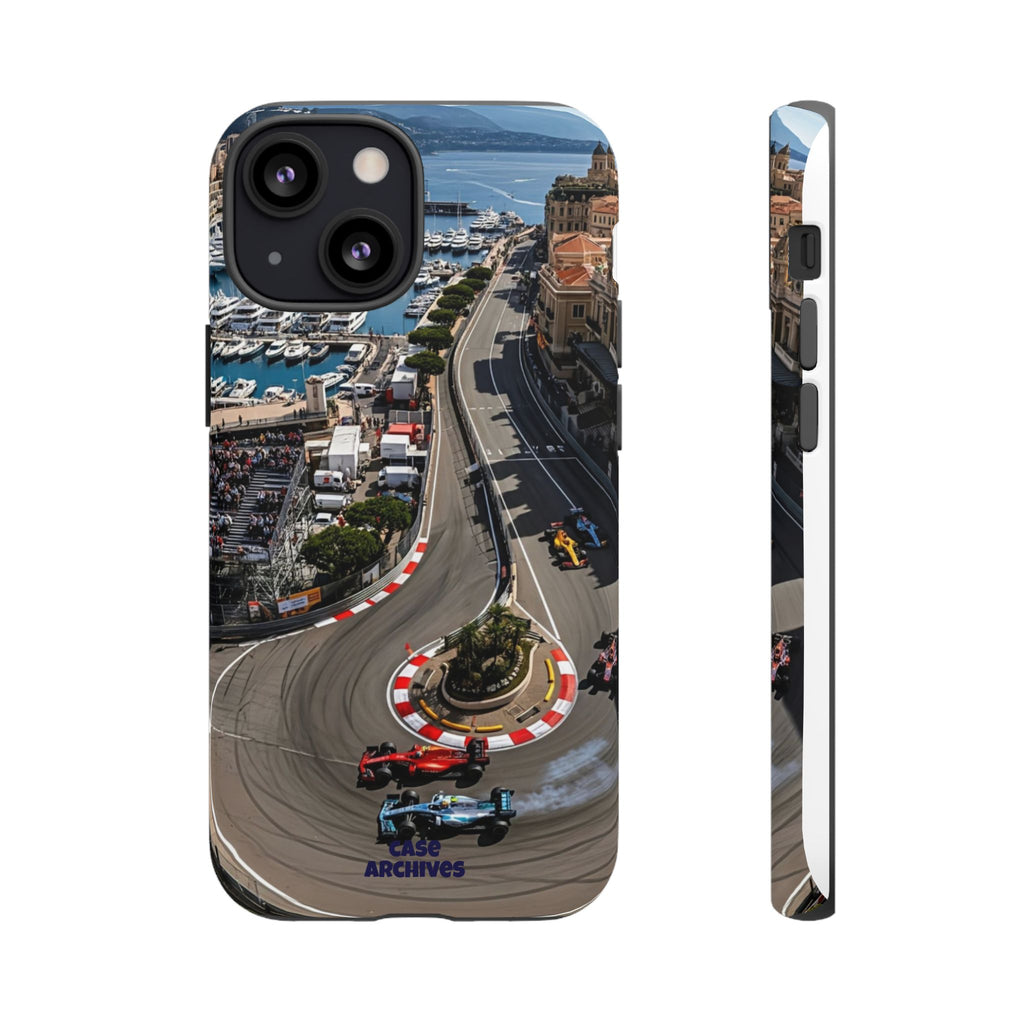 F1 Circuit Phone Case – Monaco Grand Prix Track Design