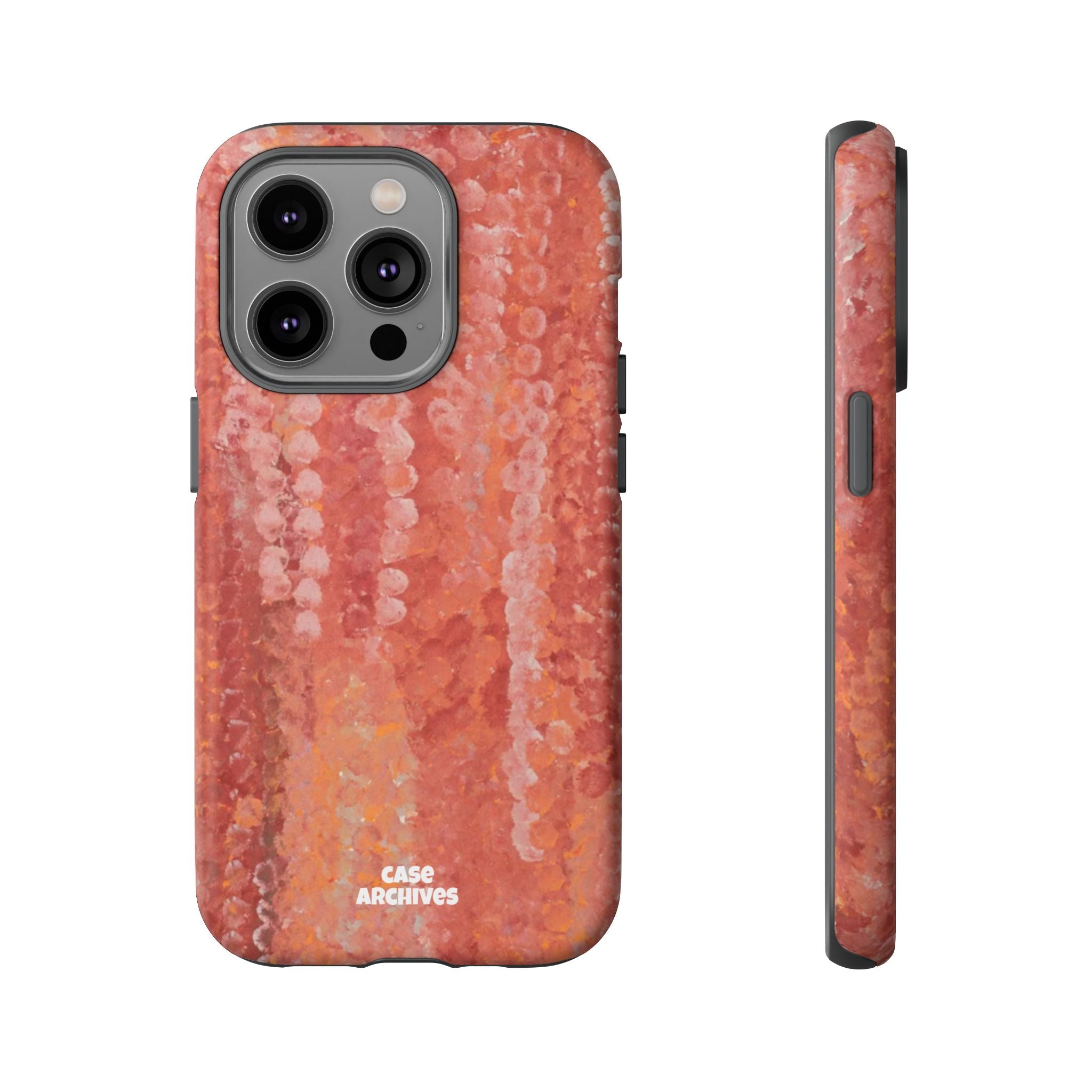 Sequin Coral Tough Phone Case