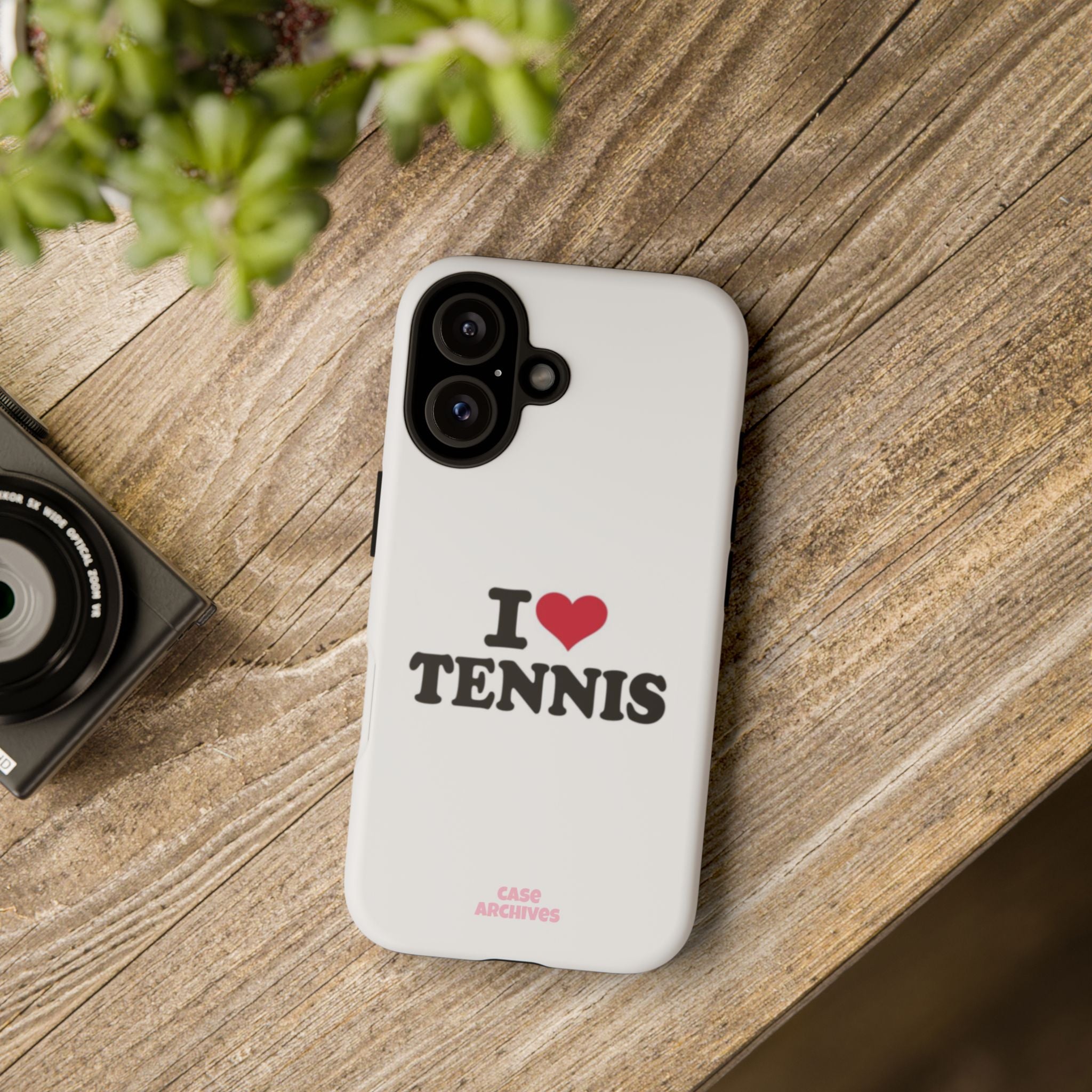 I LOVE  Tennis Phone Case
