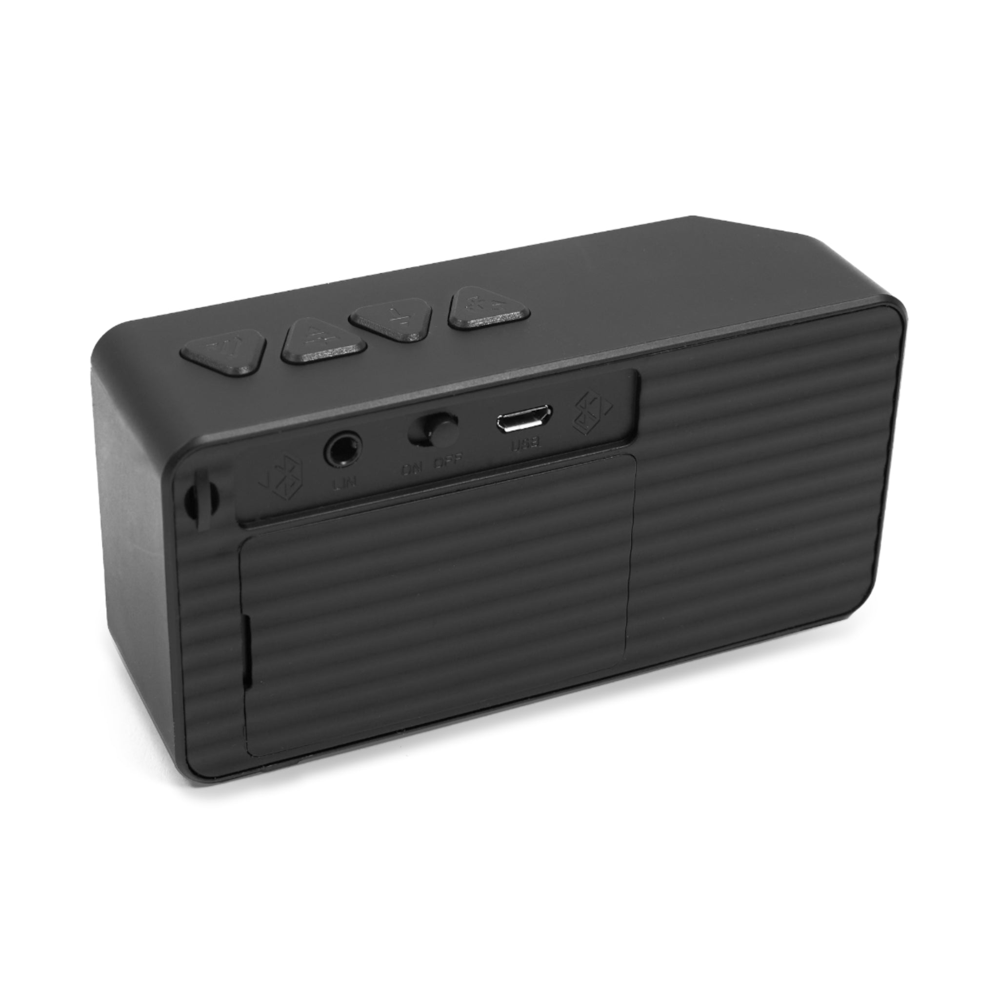 Portable Bluetooth Speaker - Compact Wireless Speaker with Micro USB & Aux