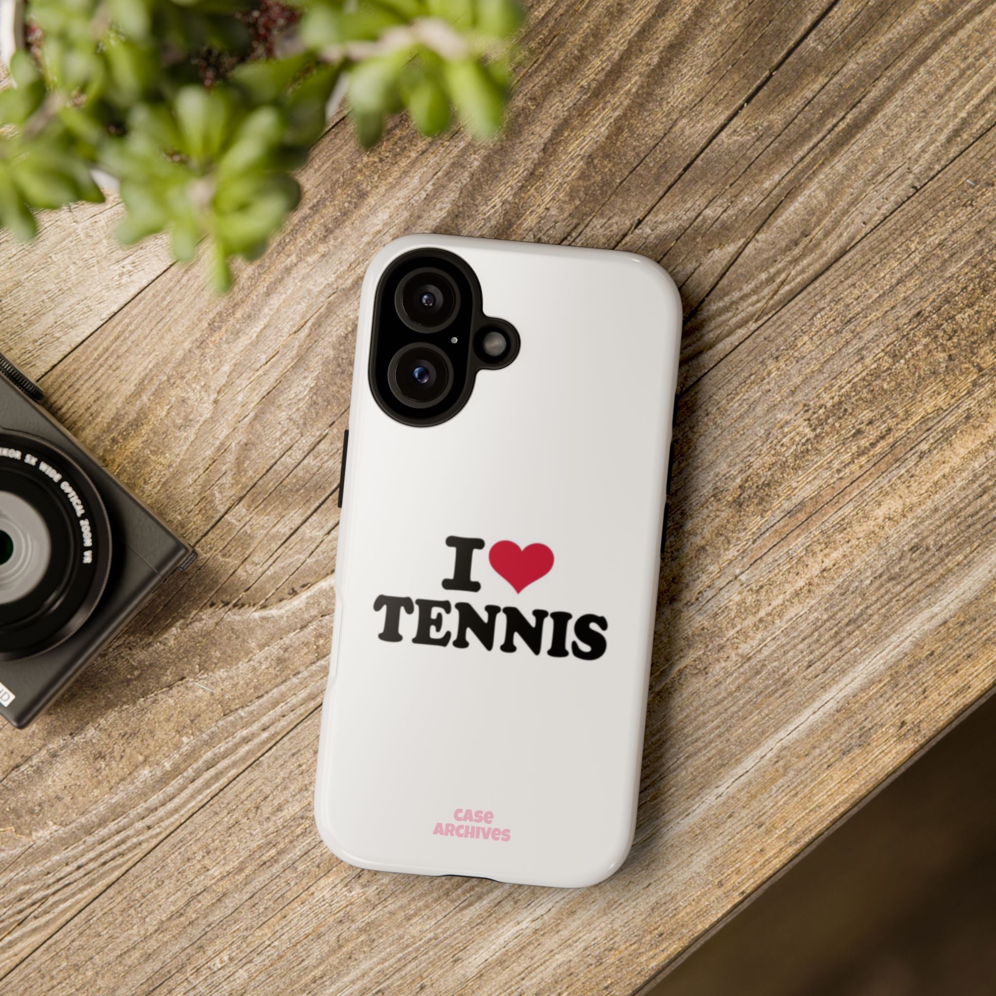 I LOVE  Tennis Phone Case