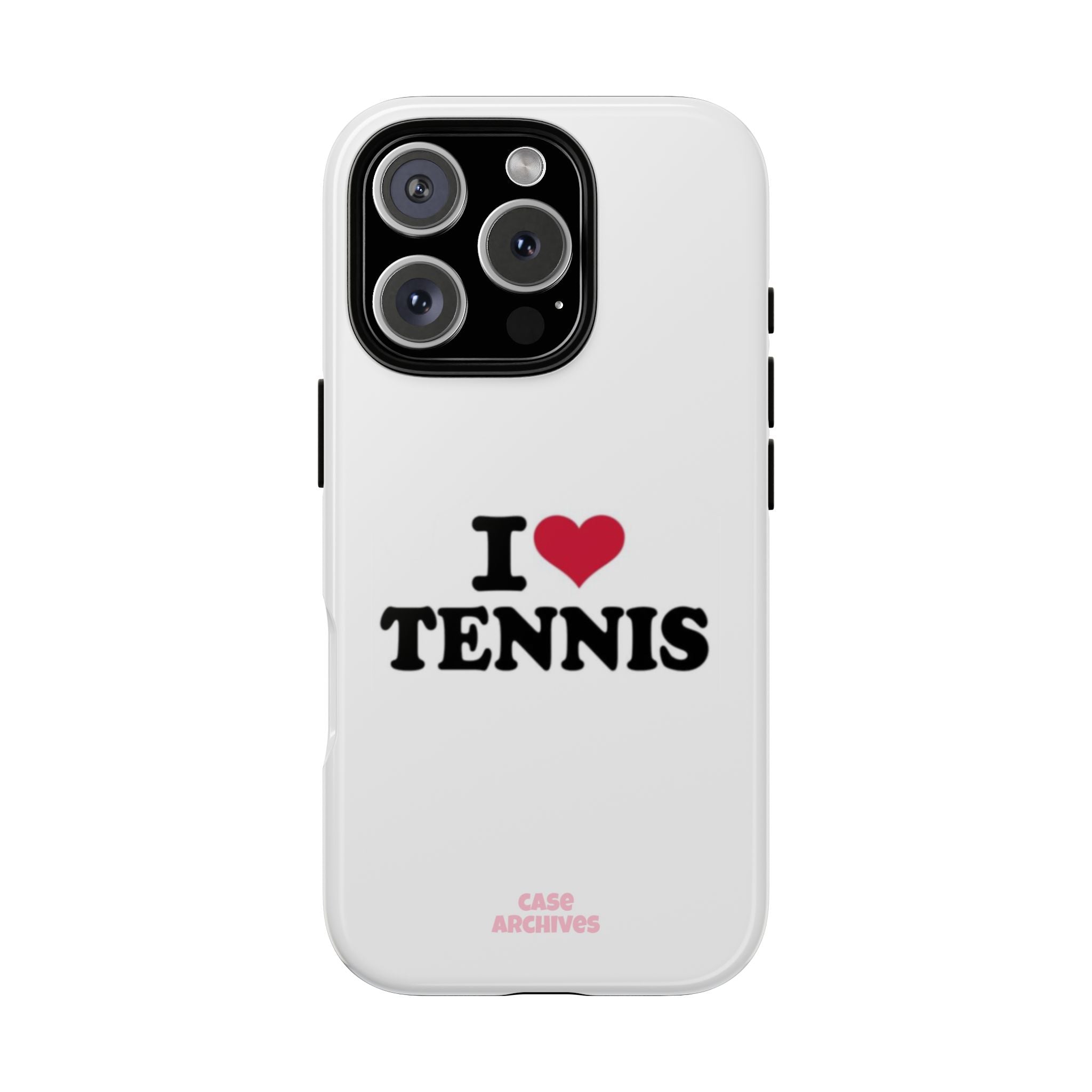 I LOVE  Tennis Phone Case