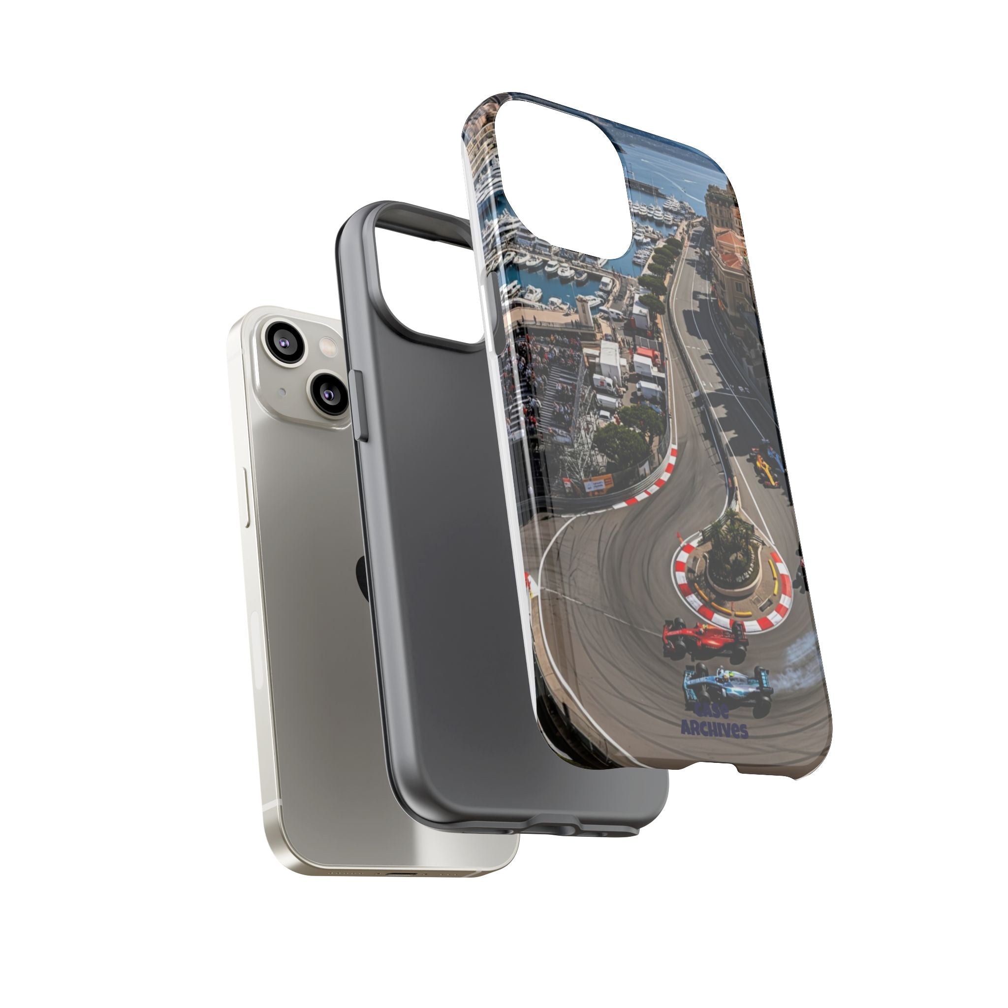F1 Circuit Phone Case – Monaco Grand Prix Track Design