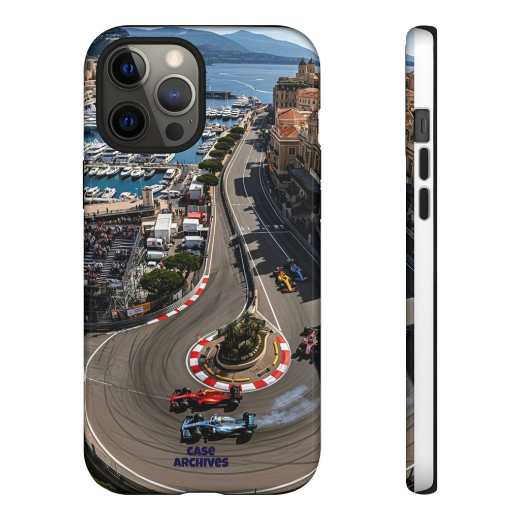 F1 Circuit Phone Case – Monaco Grand Prix Track Design