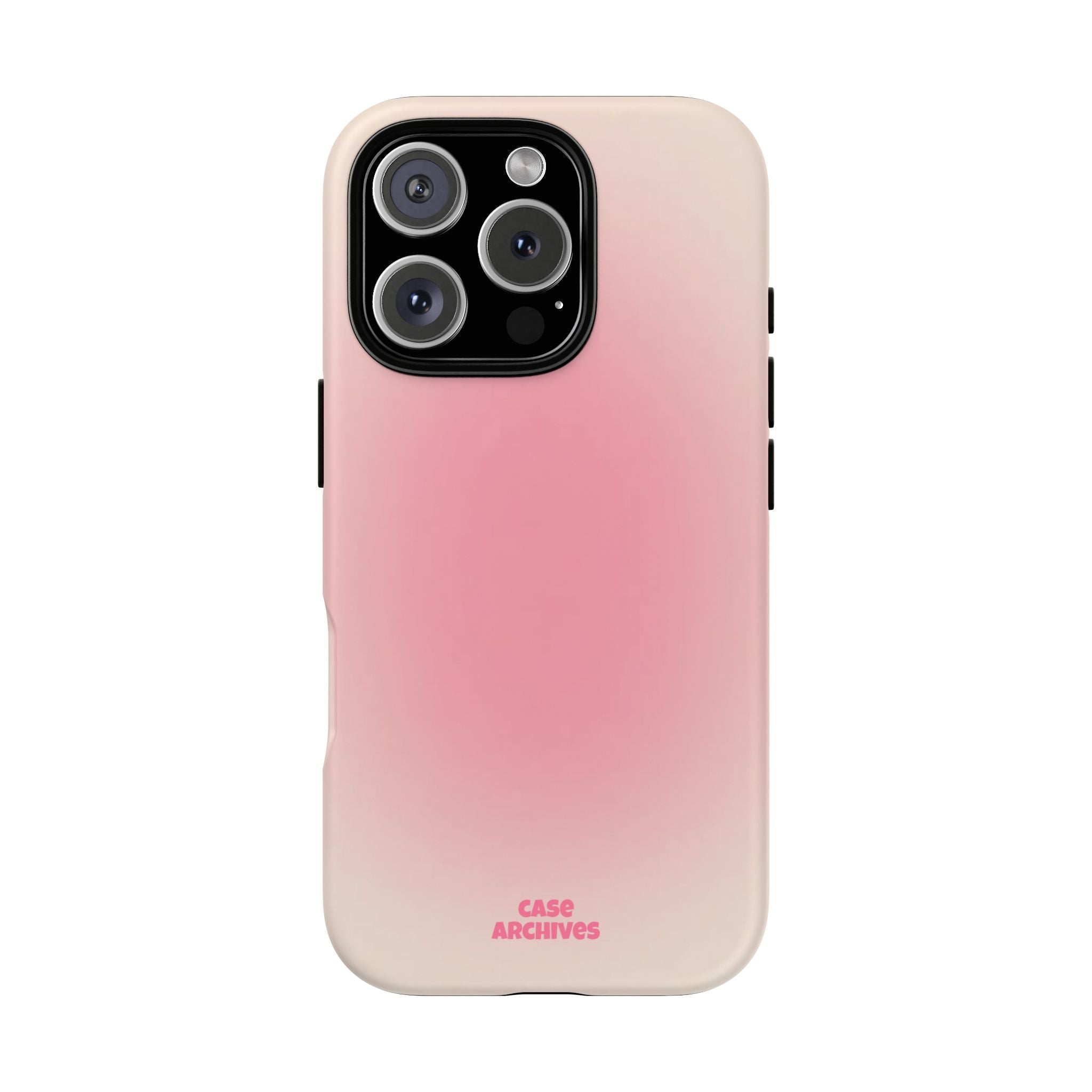 Tough Case – Pink Ombre Protective Phone Case