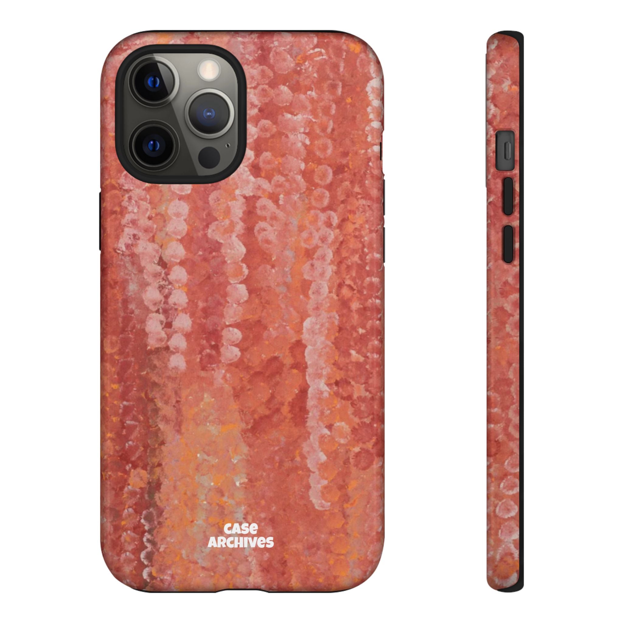Sequin Coral Tough Phone Case