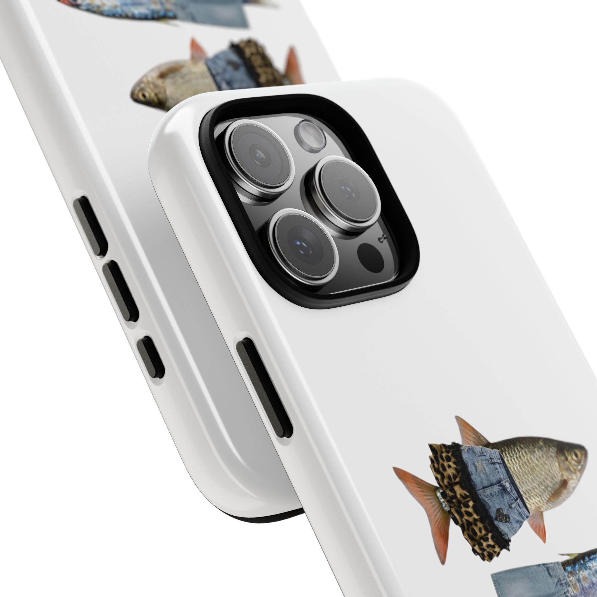 Fish Trio Phone Case — 'Case Archives' Protective iPhone Cover