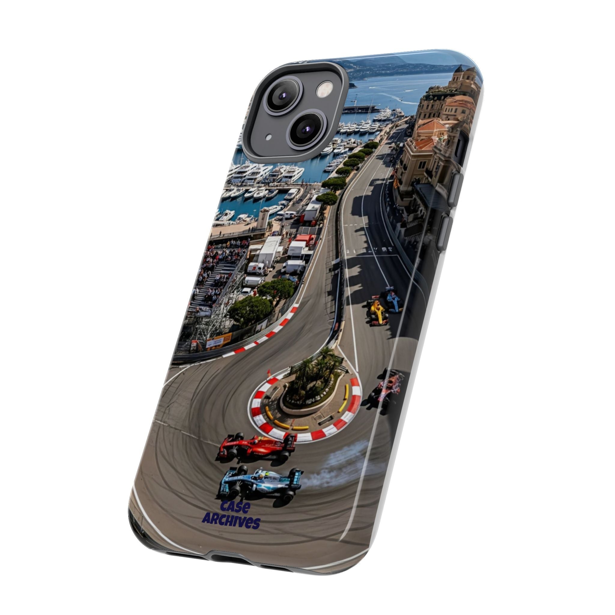 F1 Circuit Phone Case – Monaco Grand Prix Track Design