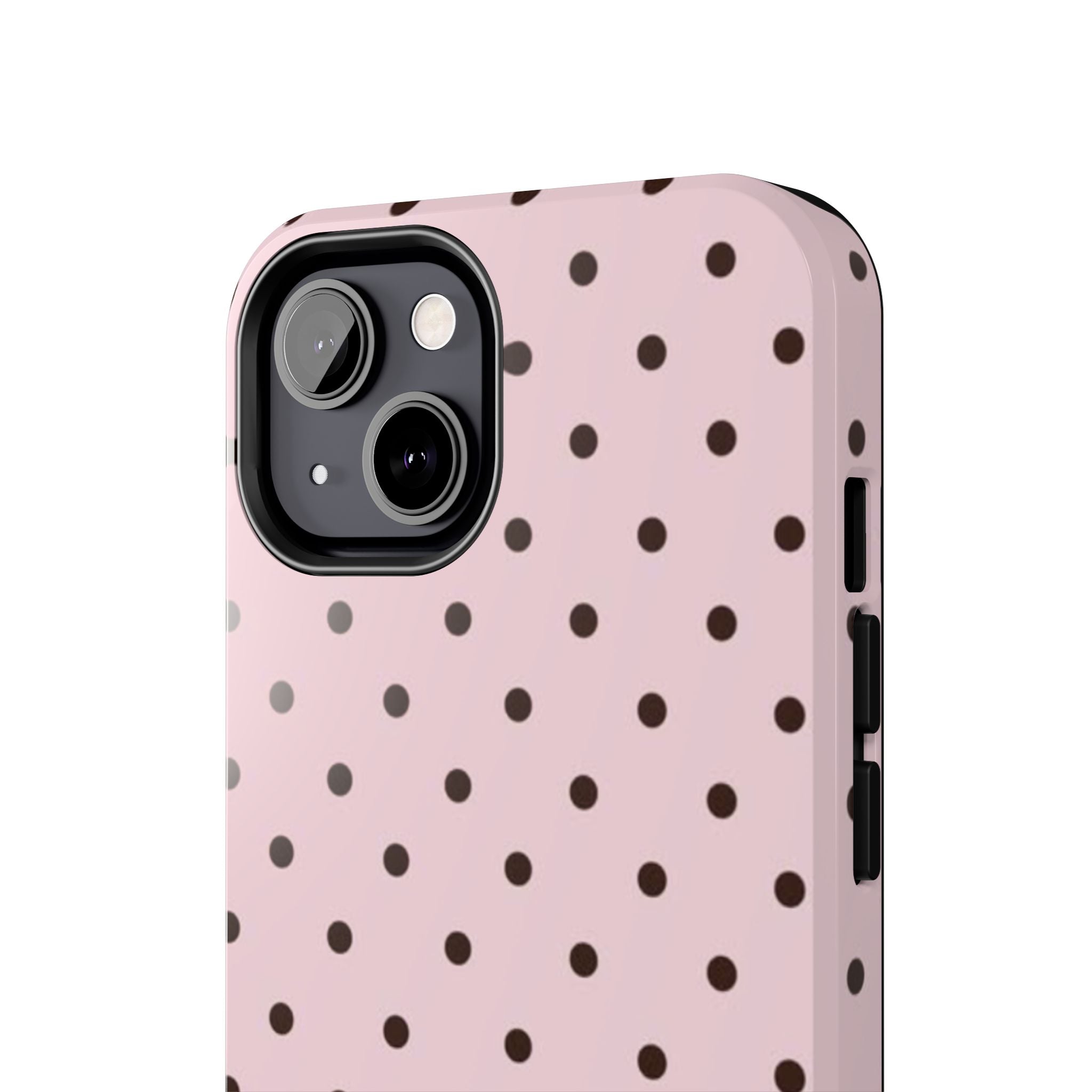 Pink polka dot Tough Phone Case – Slim Protective iPhone Cover