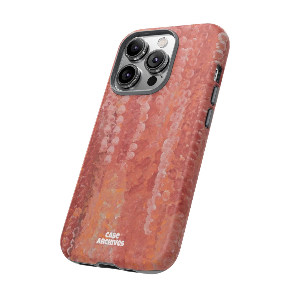 Sequin Coral Tough Phone Case