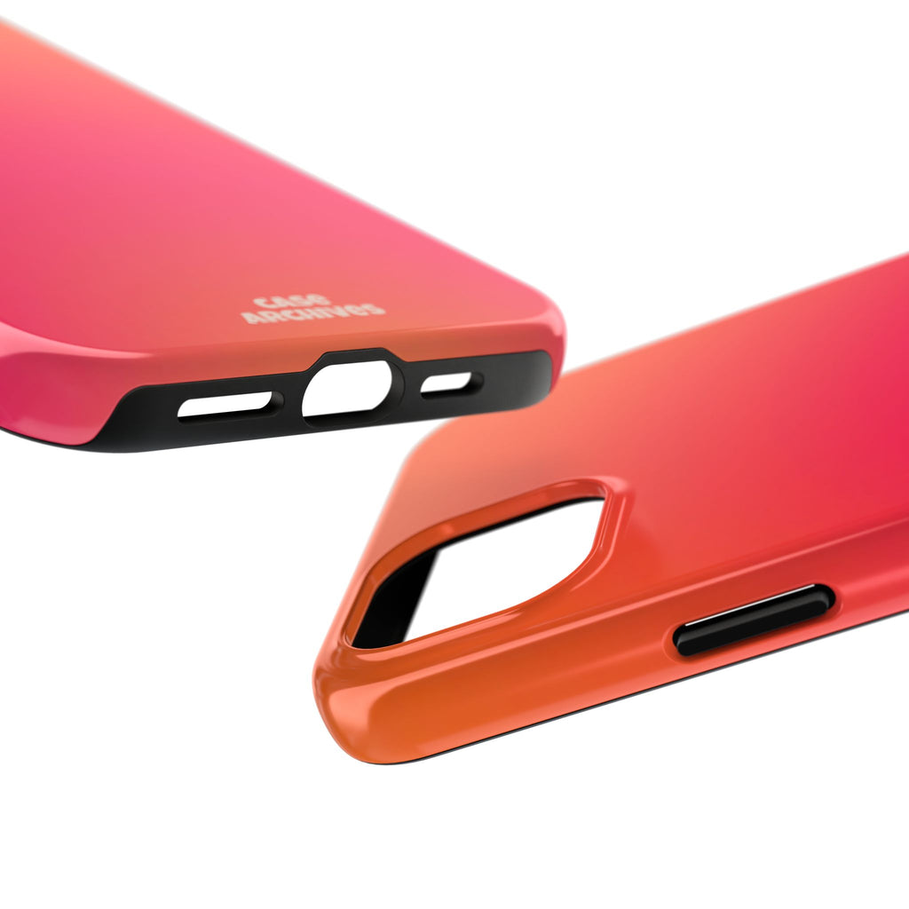 Gradient Tough Phone Case — Sunset Ombre Protective Phone Cover