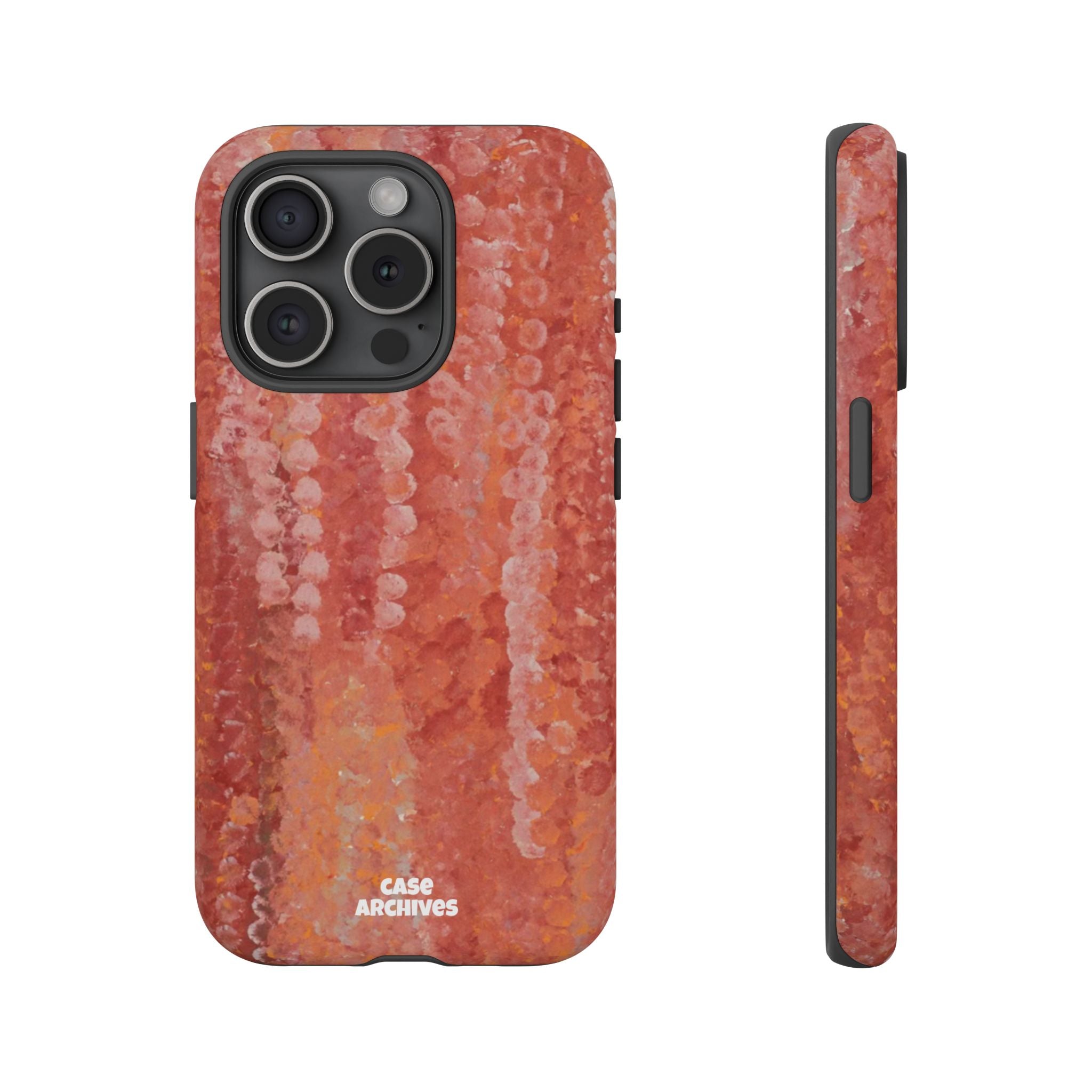 Sequin Coral Tough Phone Case