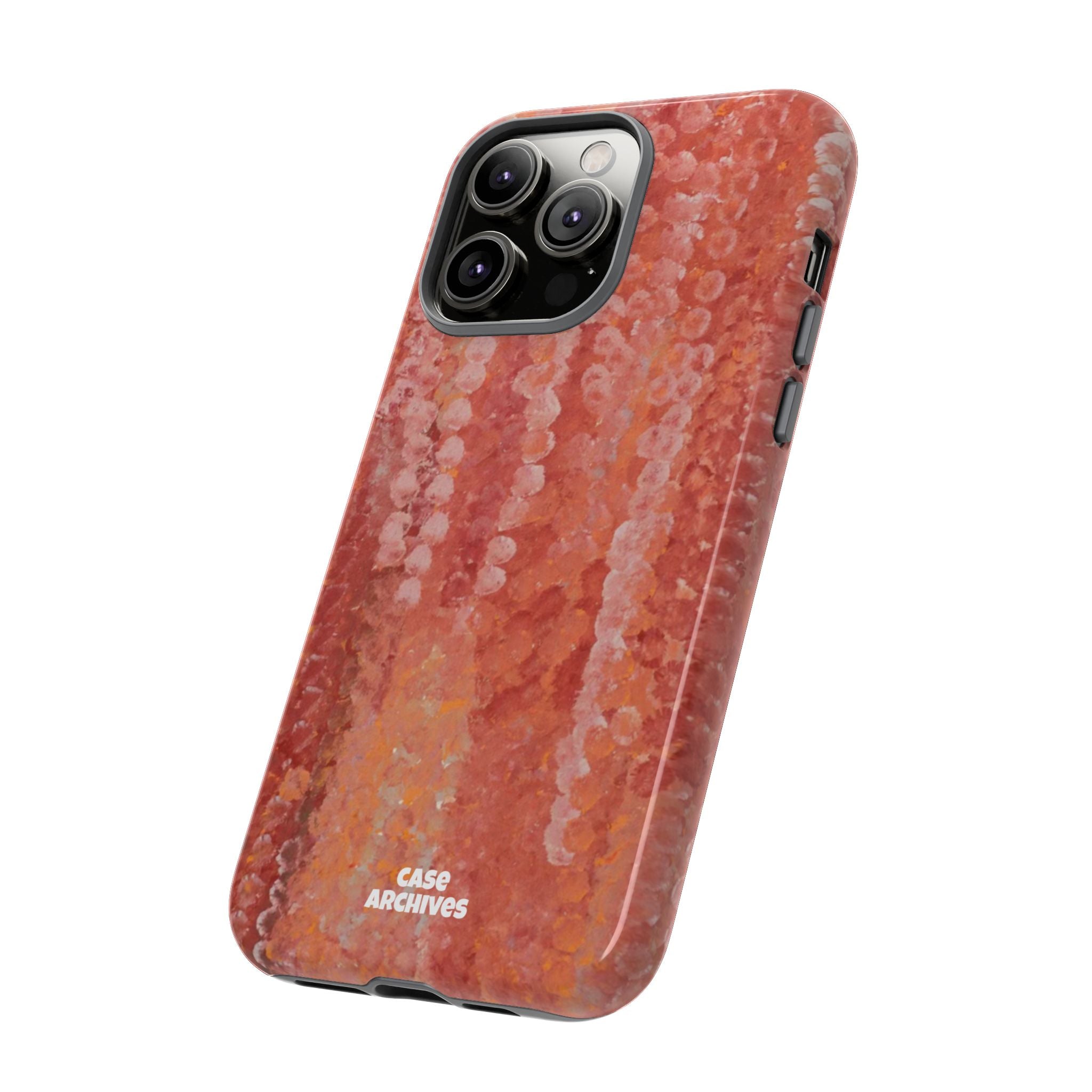 Sequin Coral Tough Phone Case