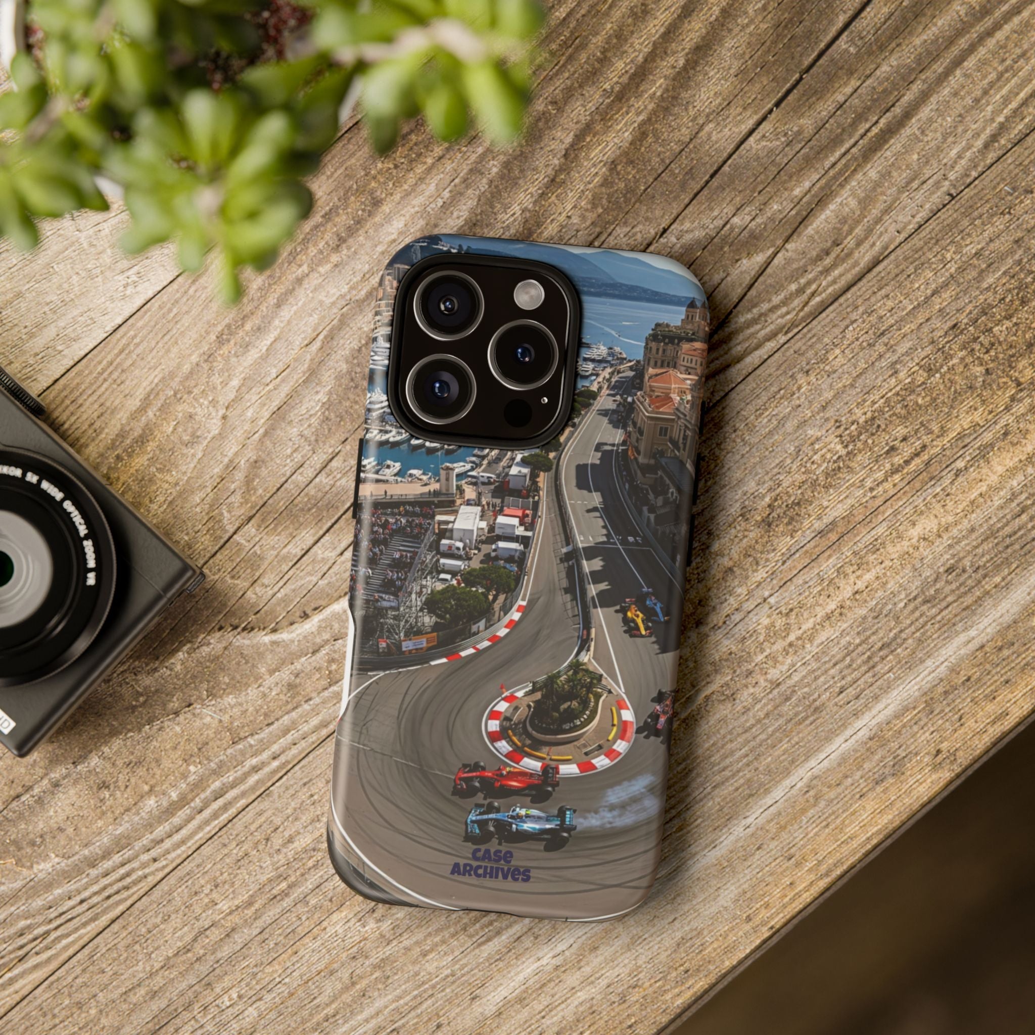 F1 Circuit Phone Case – Monaco Grand Prix Track Design