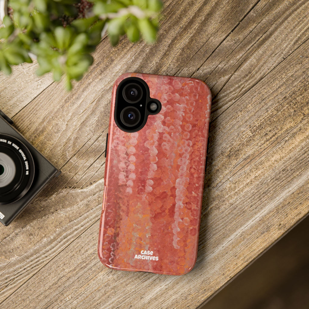 Sequin Coral Tough Phone Case