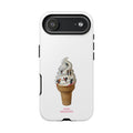 Ice Cream Cone x ski sleds  Phone Case — 'Case Archives' Soft-Serve Graphic Protective Cover
