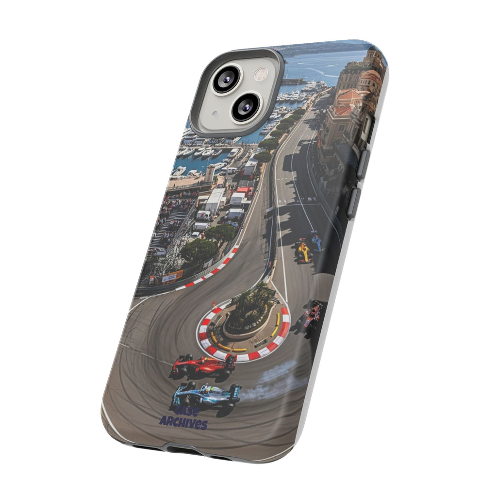 F1 Circuit Phone Case – Monaco Grand Prix Track Design