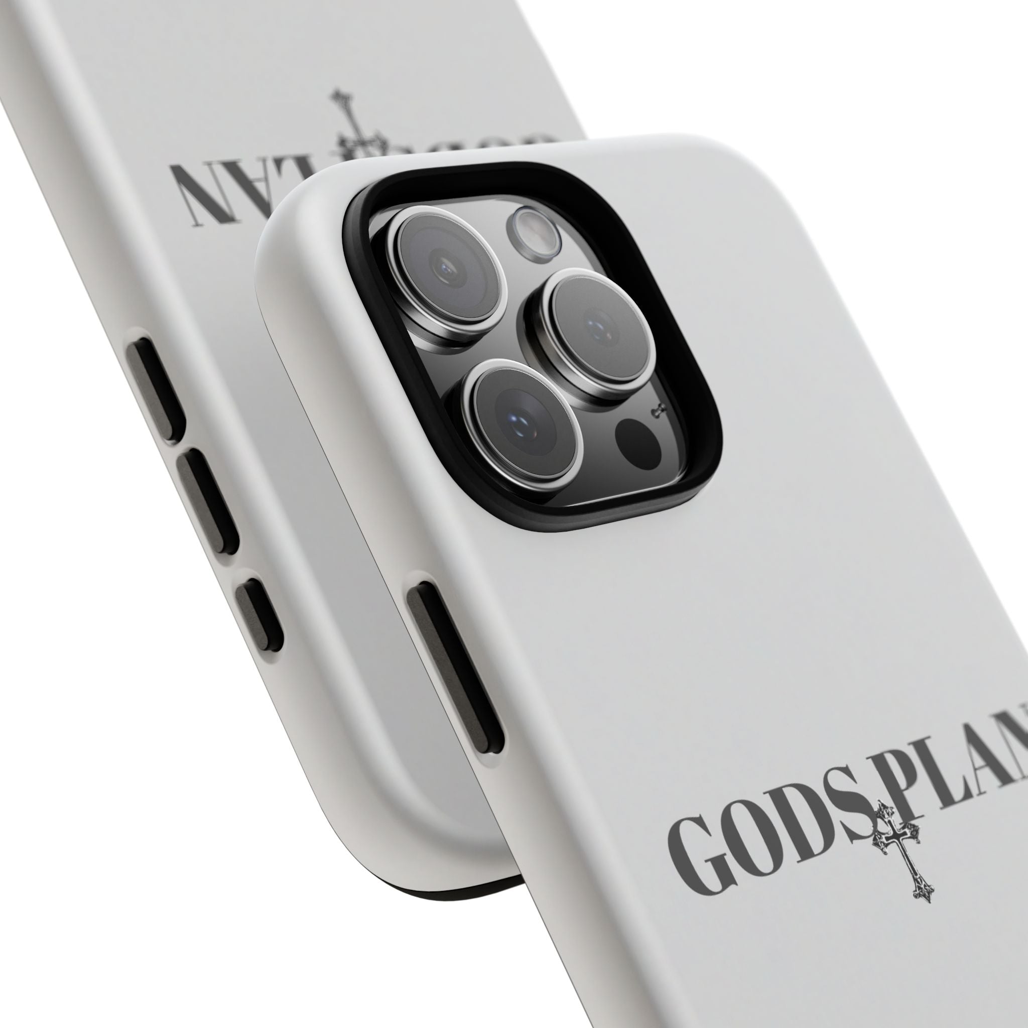 God's Plan Tough Phone Case — Minimal Faith-Inspired Protective Cover