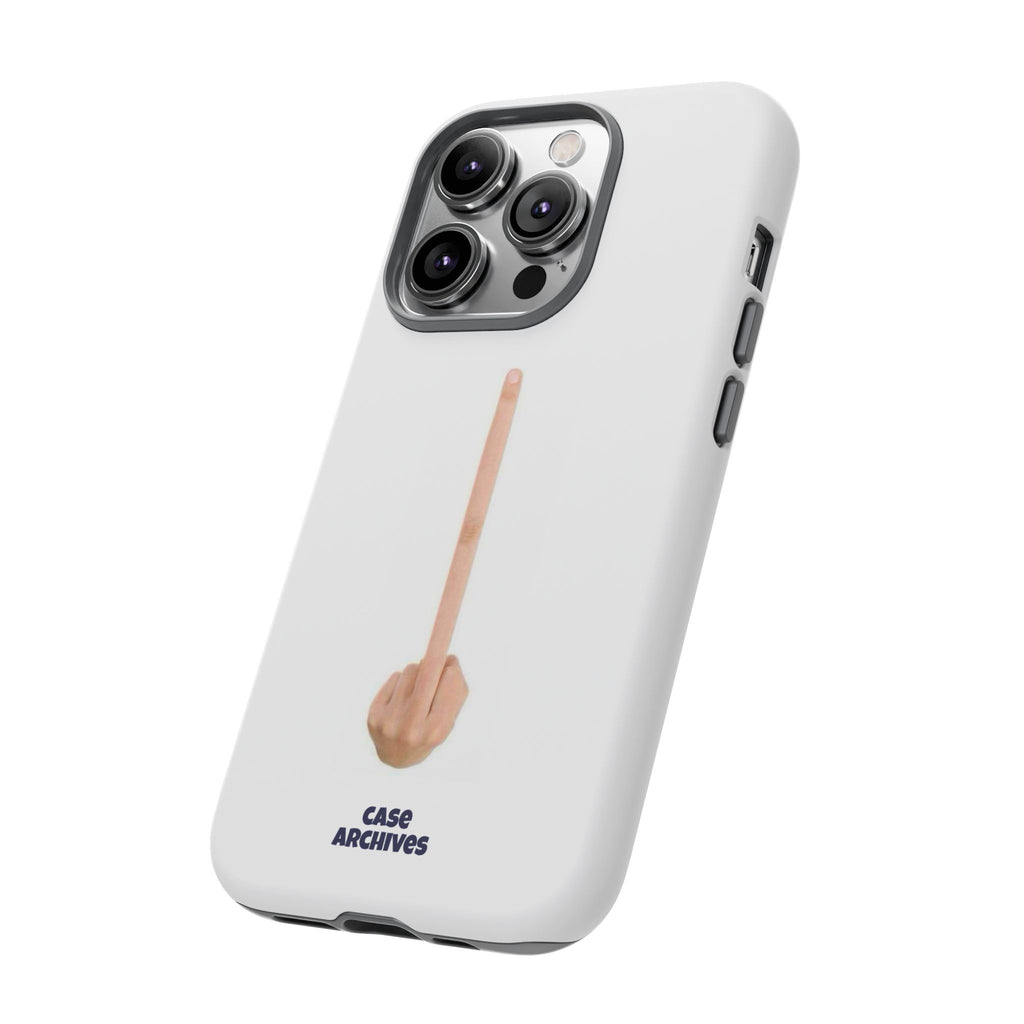 Phone Case — Minimalist Middle Finger Design (Case Archives)