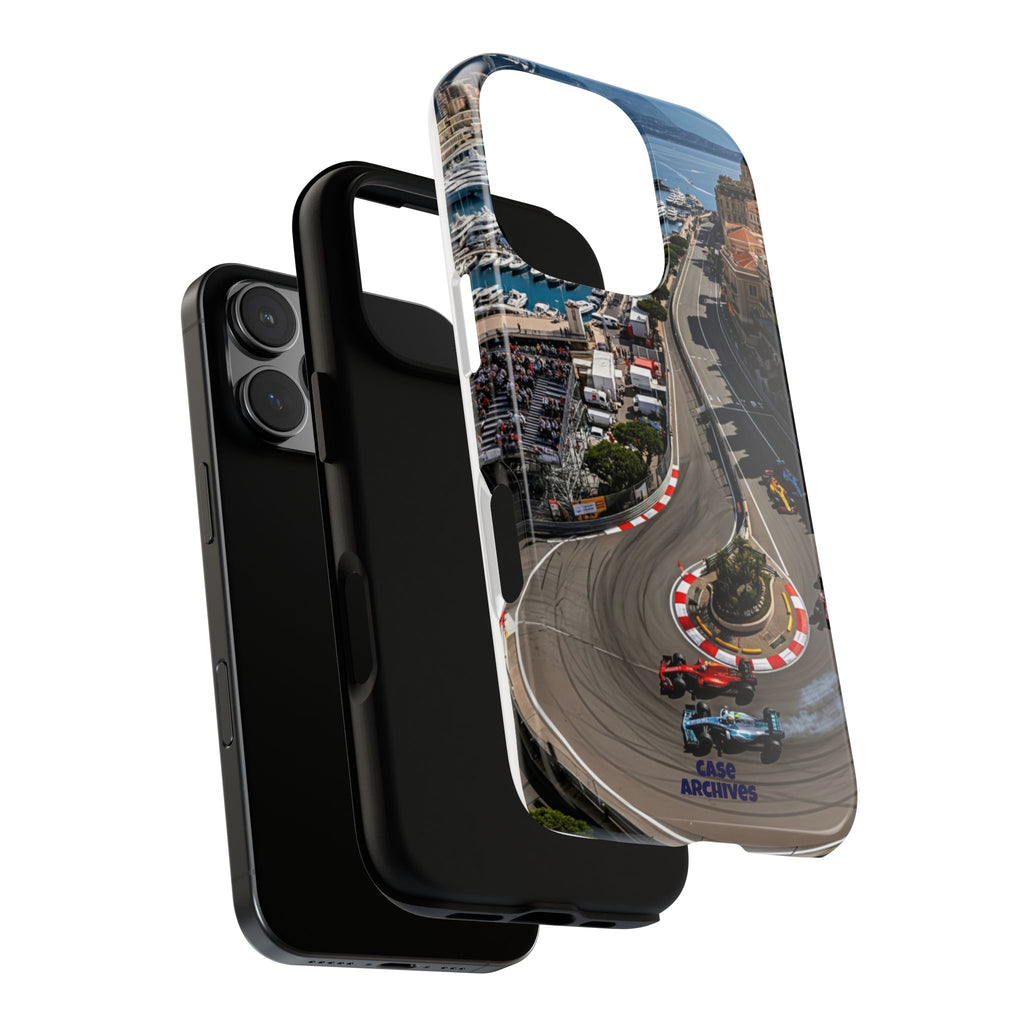 F1 Circuit Phone Case – Monaco Grand Prix Track Design