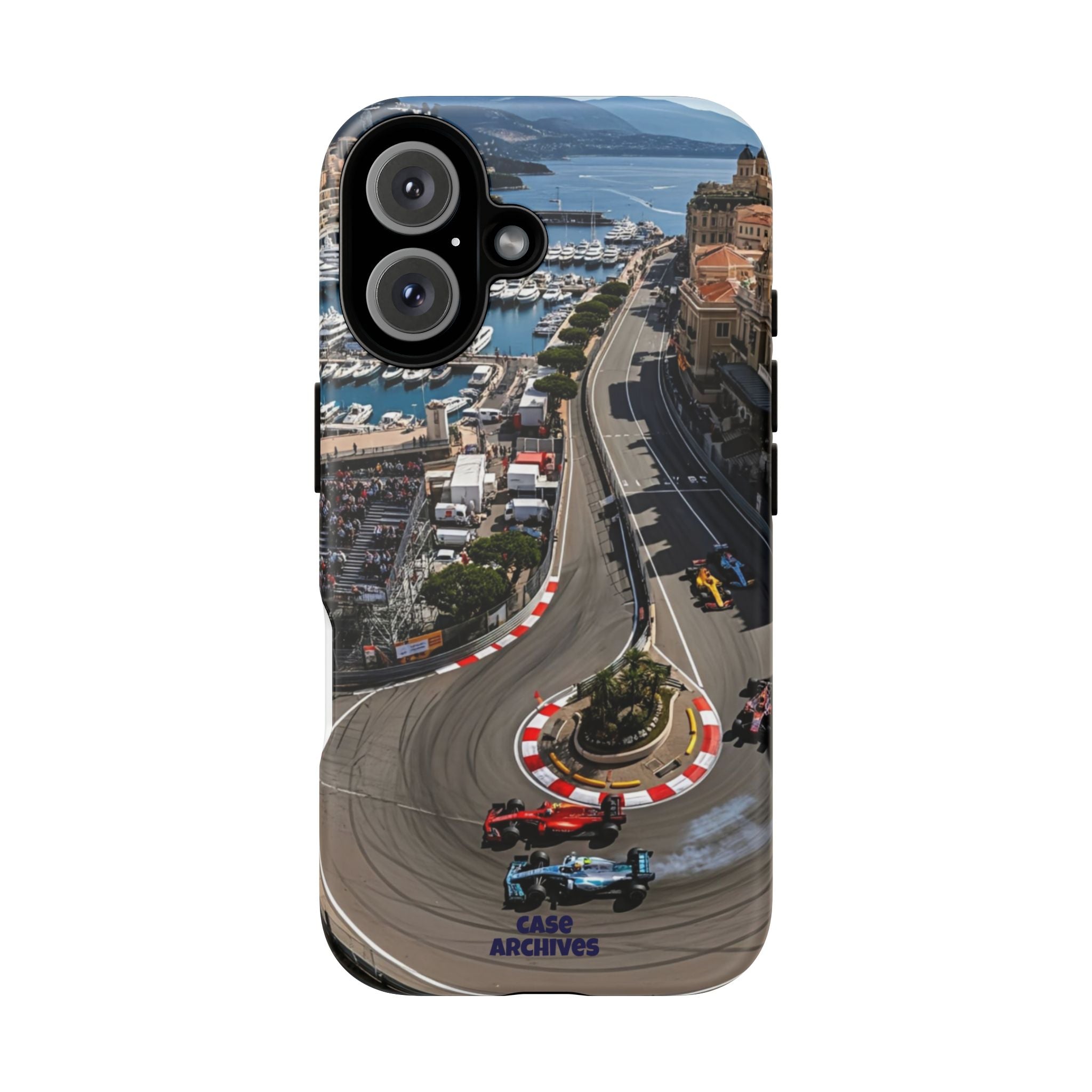 F1 Circuit Phone Case – Monaco Grand Prix Track Design