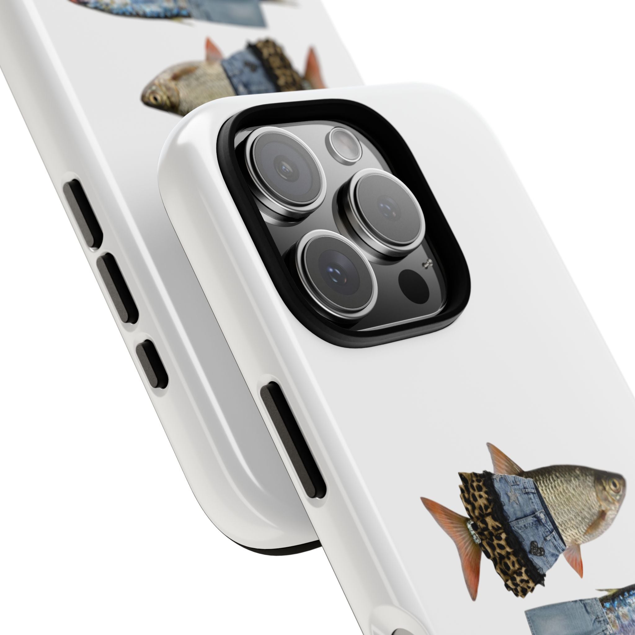 Fish Trio Phone Case — 'Case Archives' Protective iPhone Cover