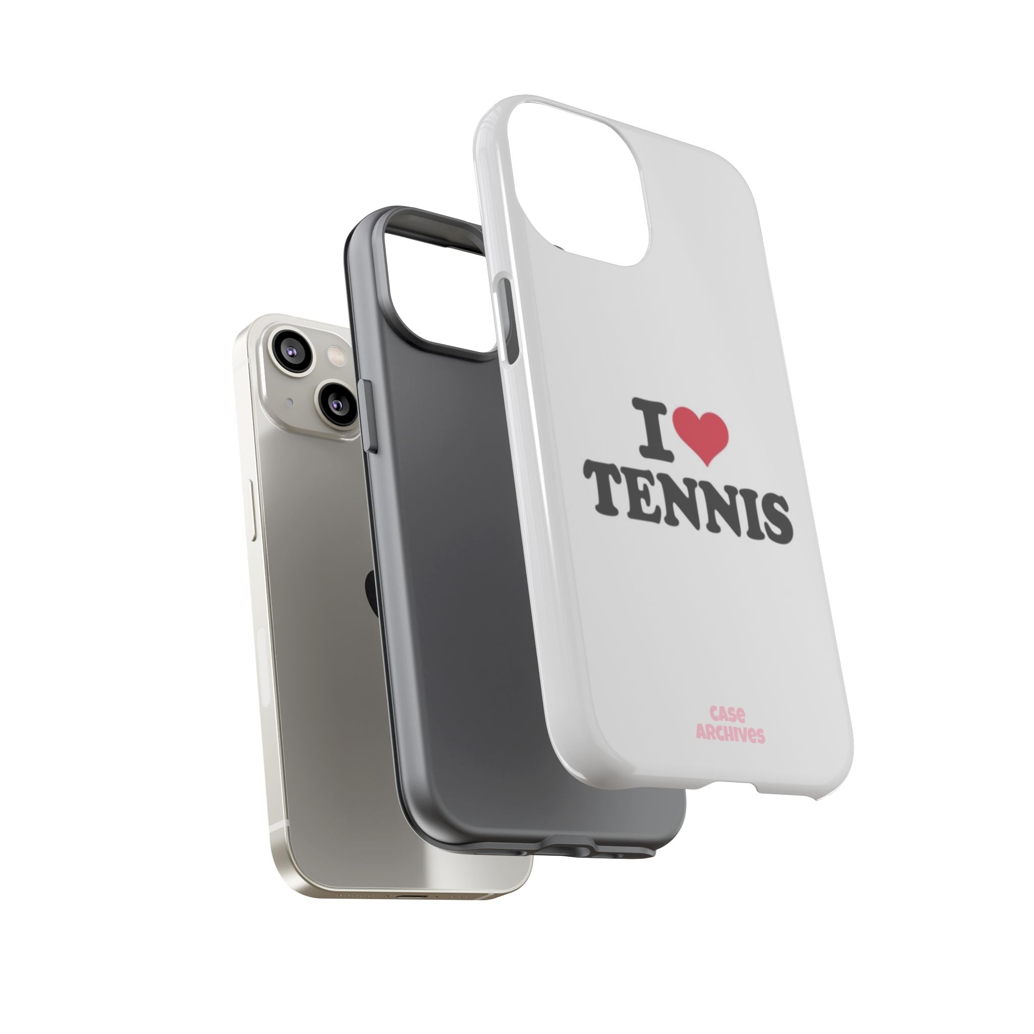 I LOVE  Tennis Phone Case