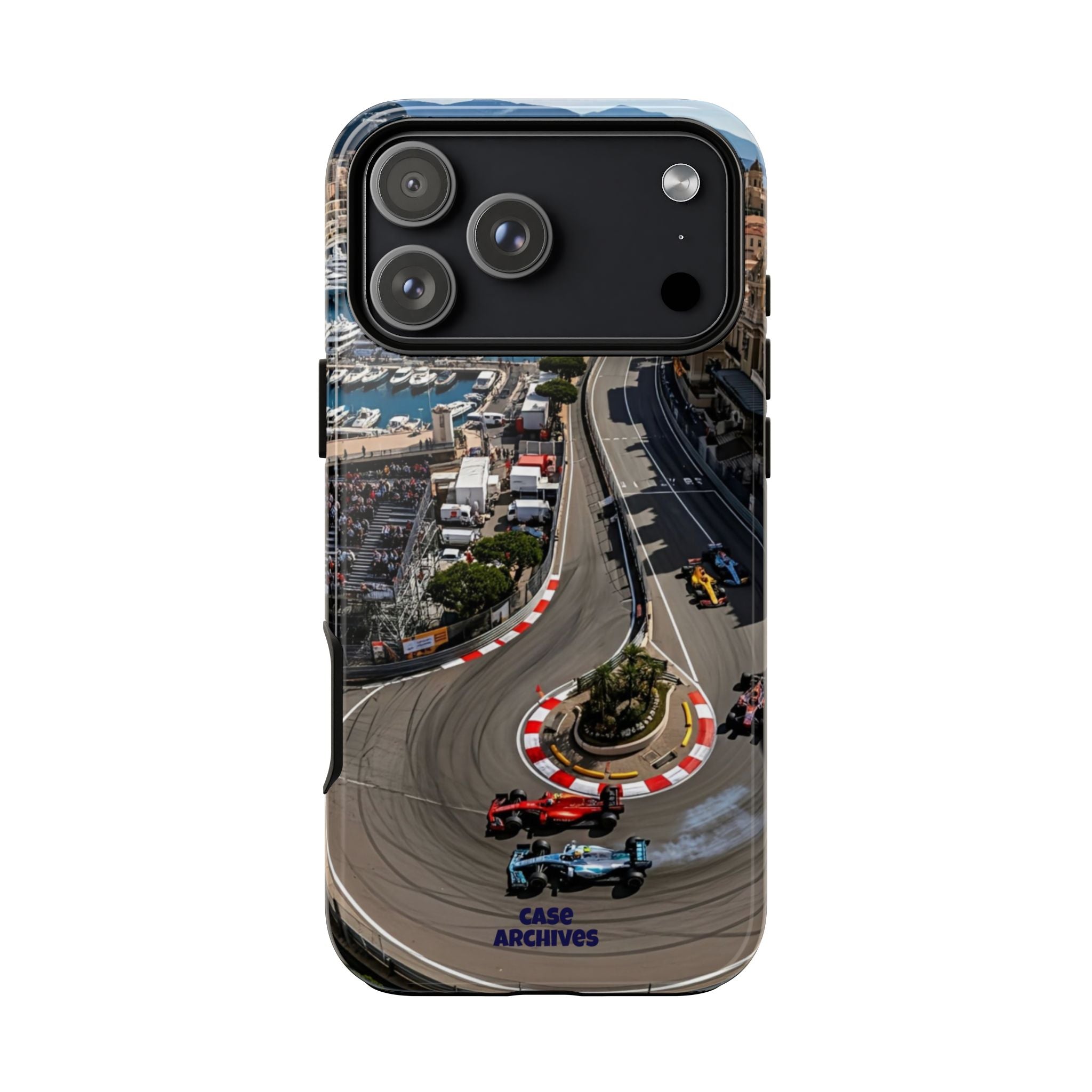 F1 Circuit Phone Case – Monaco Grand Prix Track Design