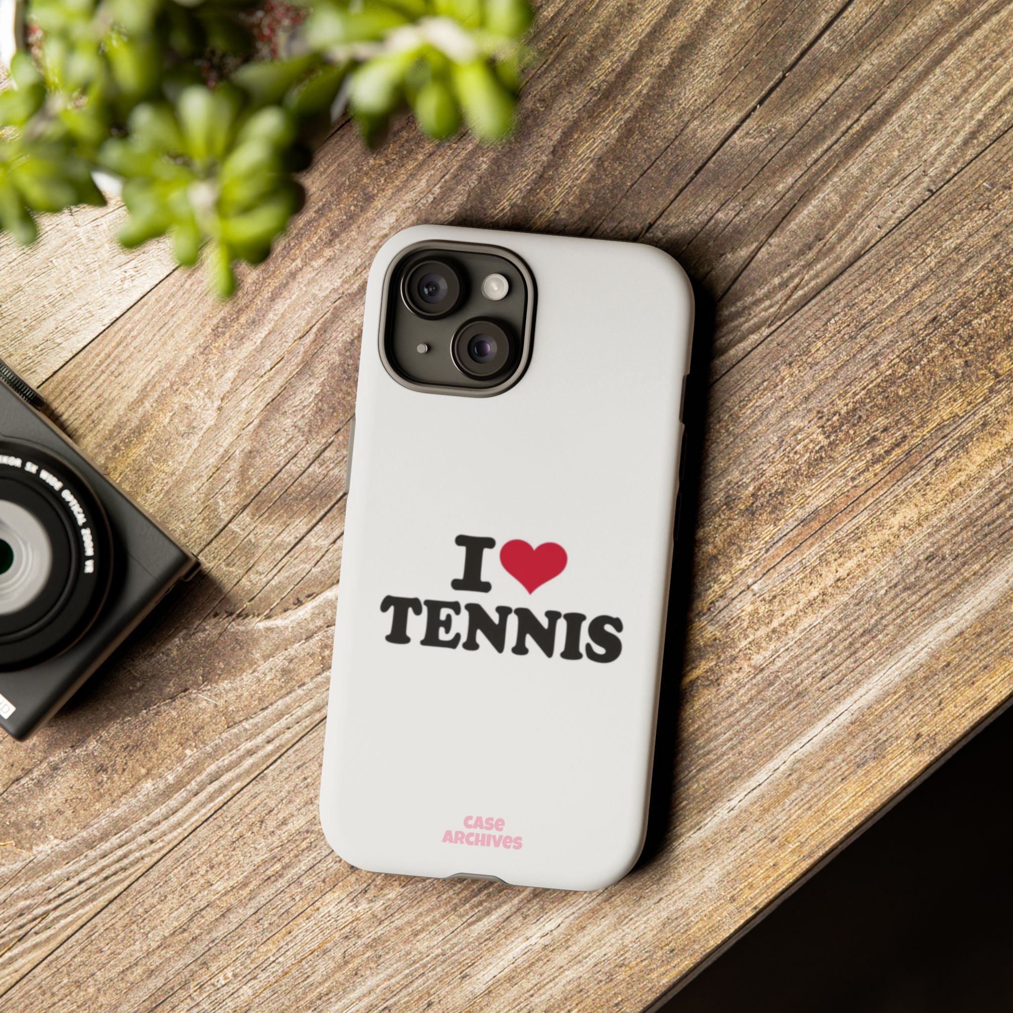 I LOVE  Tennis Phone Case