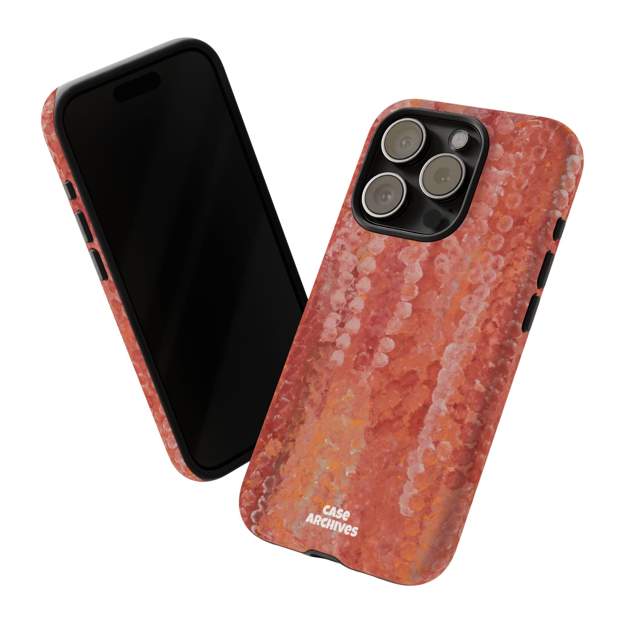 Sequin Coral Tough Phone Case