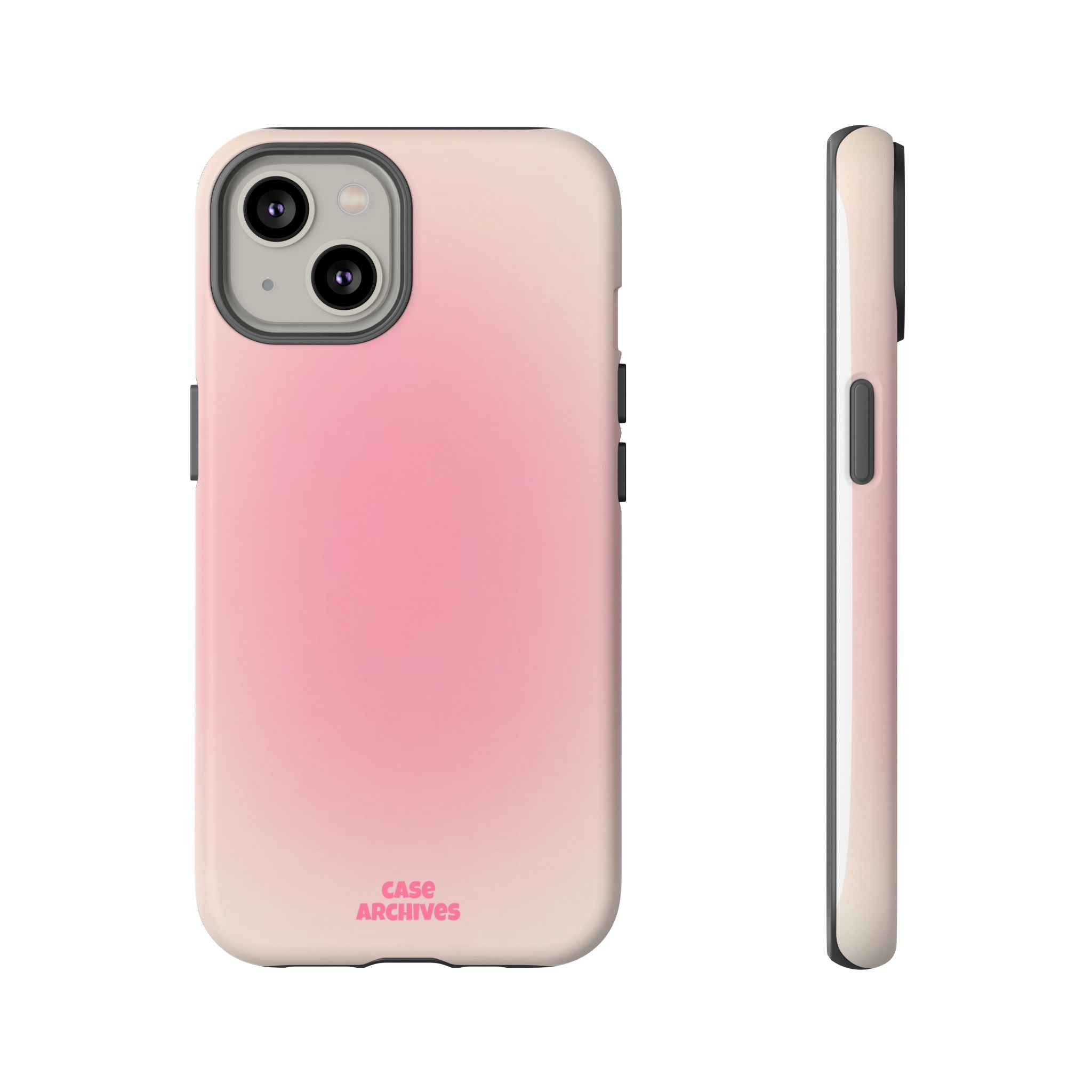 Tough Case – Pink Ombre Protective Phone Case