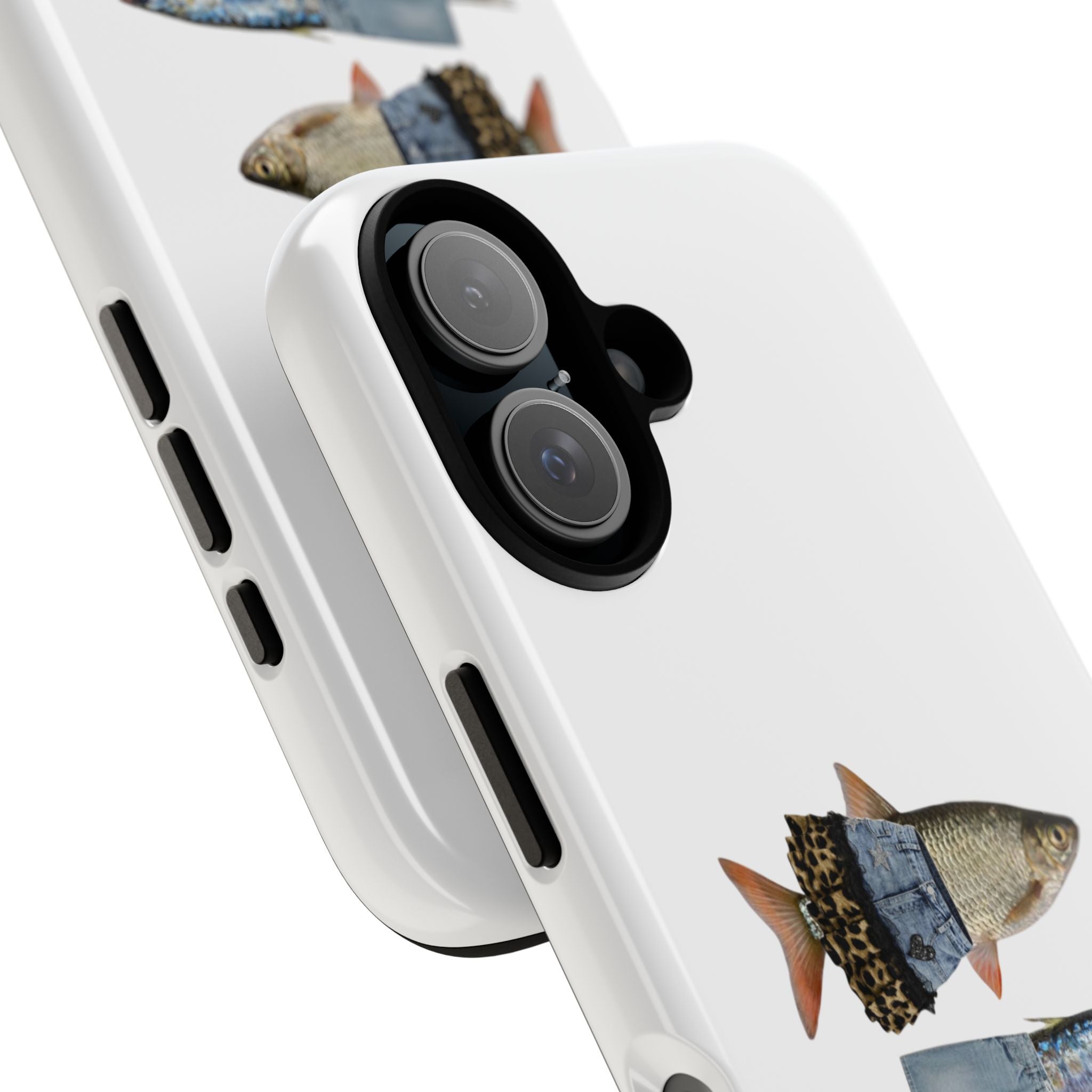 Fish Trio Phone Case — 'Case Archives' Protective iPhone Cover