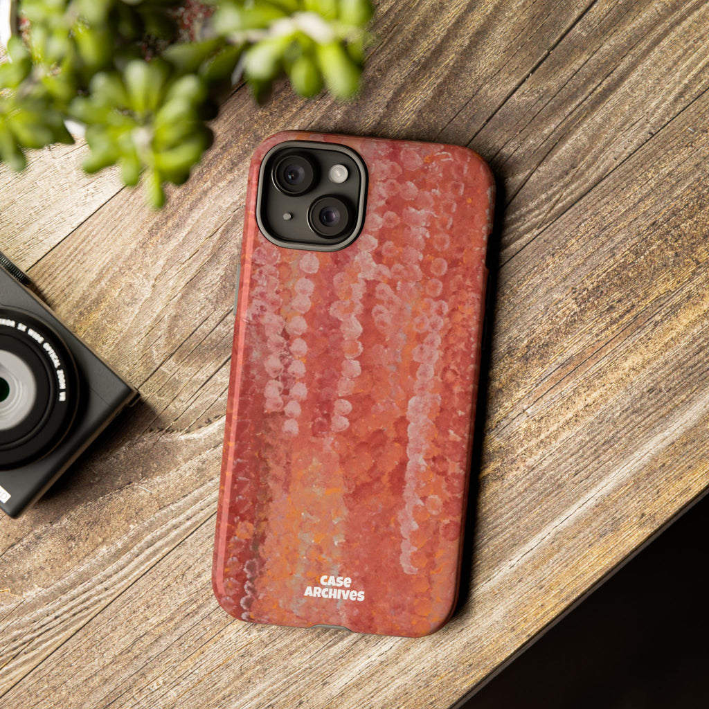 Sequin Coral Tough Phone Case