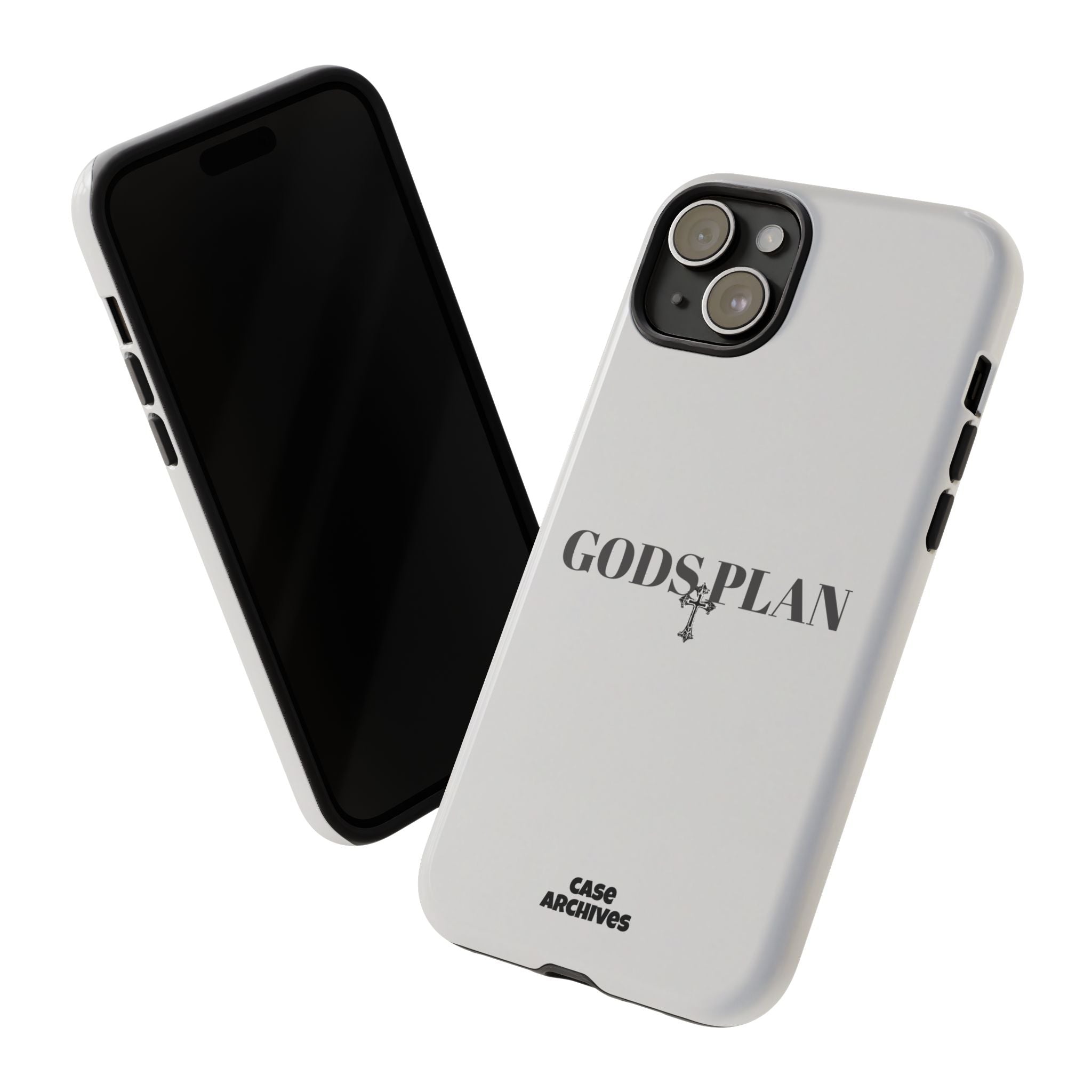 God's Plan Tough Phone Case — Minimal Faith-Inspired Protective Cover